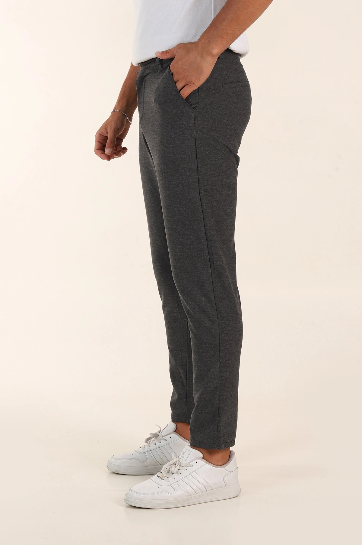 Antrasit Slim Fit Erkek Kumaş Pantolon 391136