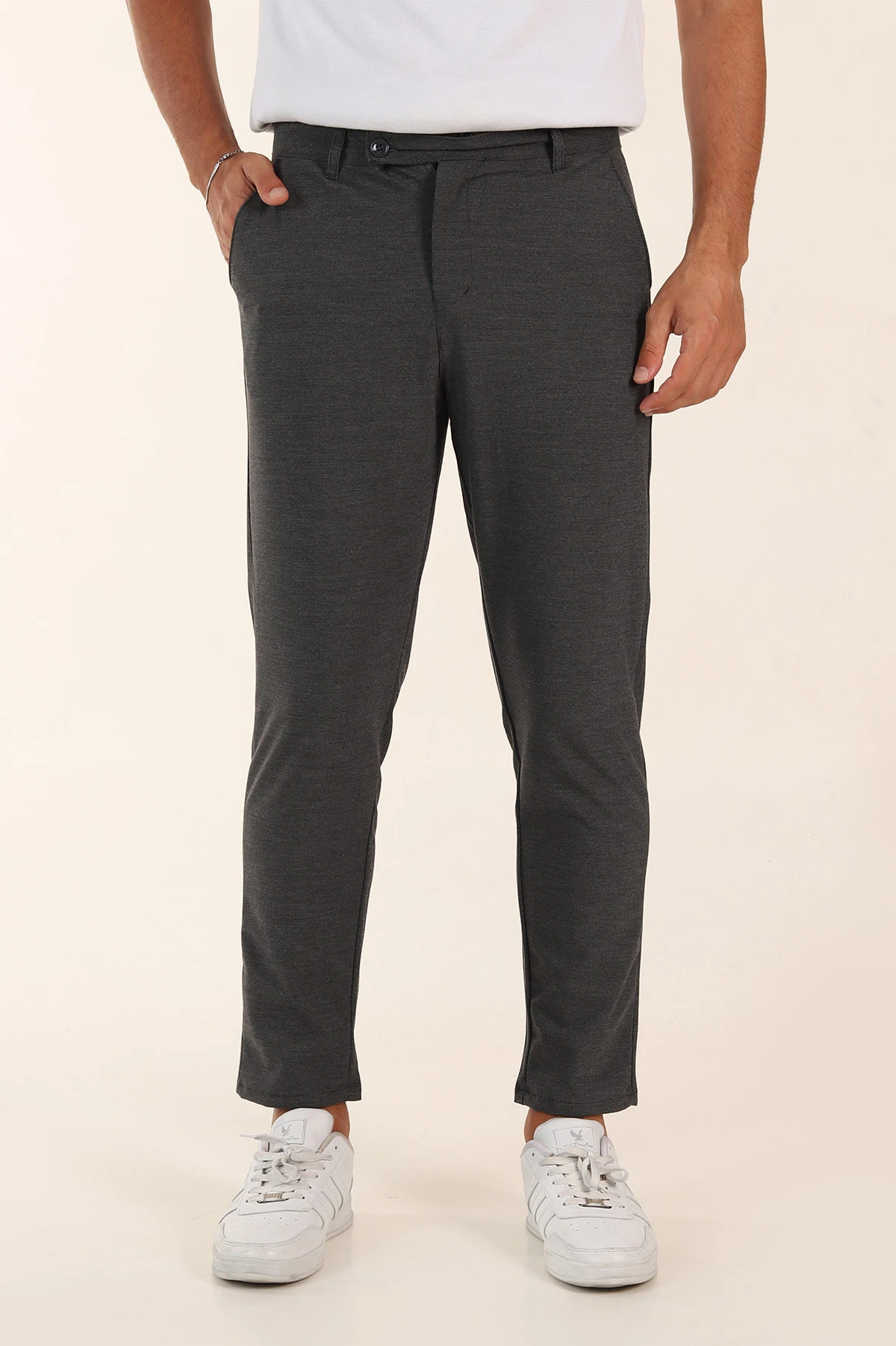 Antrasit Slim Fit Erkek Kumaş Pantolon 391136