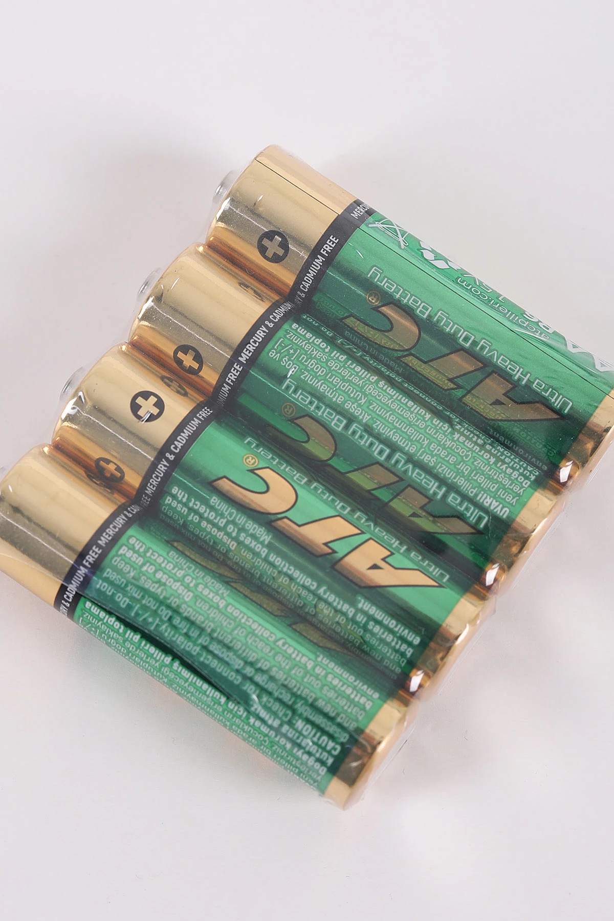 ATC Ultra Heavy Duty 4'lü AA R6 Kalın Kalem Pil 393119