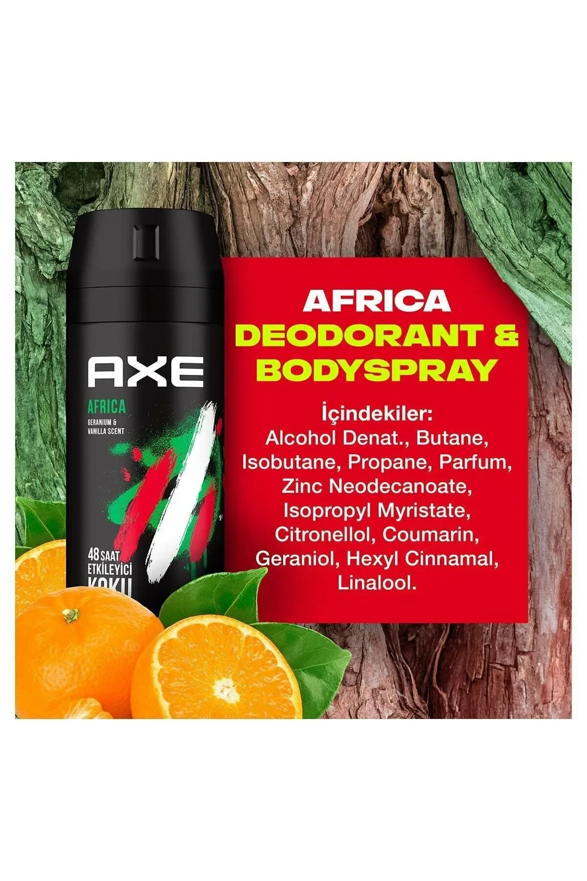 Axe Africa Erkek Deodorant Sprey 150 ml 286727