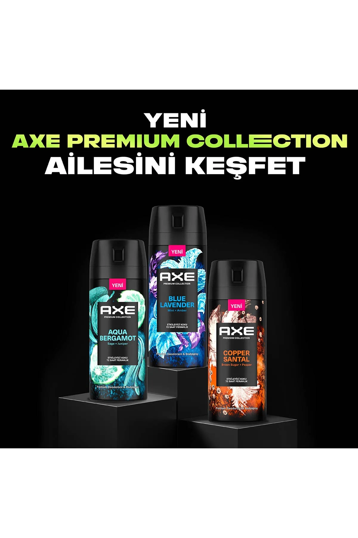 Axe Aqua Bergamot Body Sprey Erkek Deodorant 150 Ml 315288