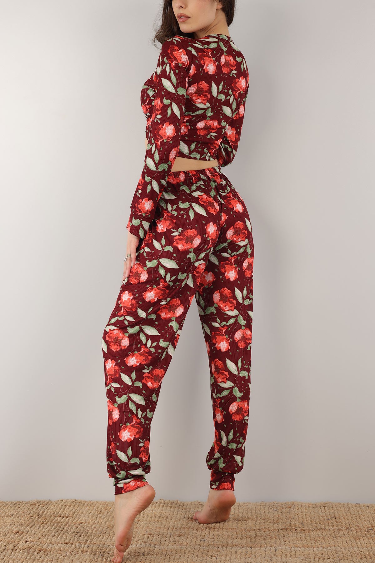 Bağlamalı Bayan Pijama Takımı 153901