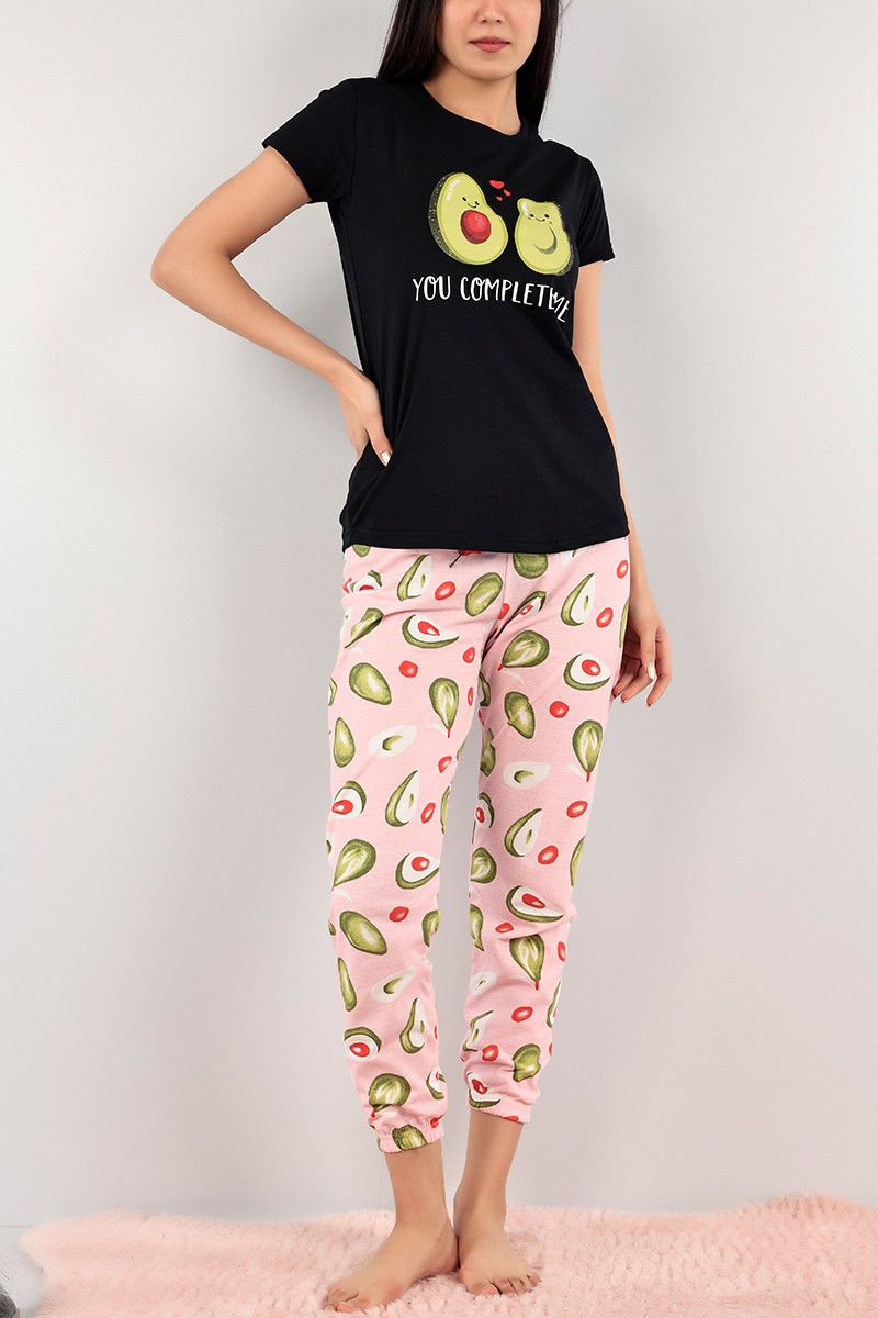Baskılı Bayan Pijama Takımı 108499