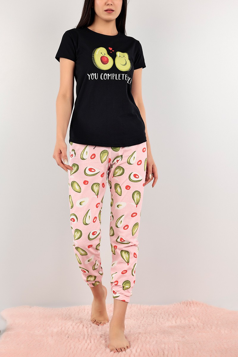 Baskılı Bayan Pijama Takımı 108499