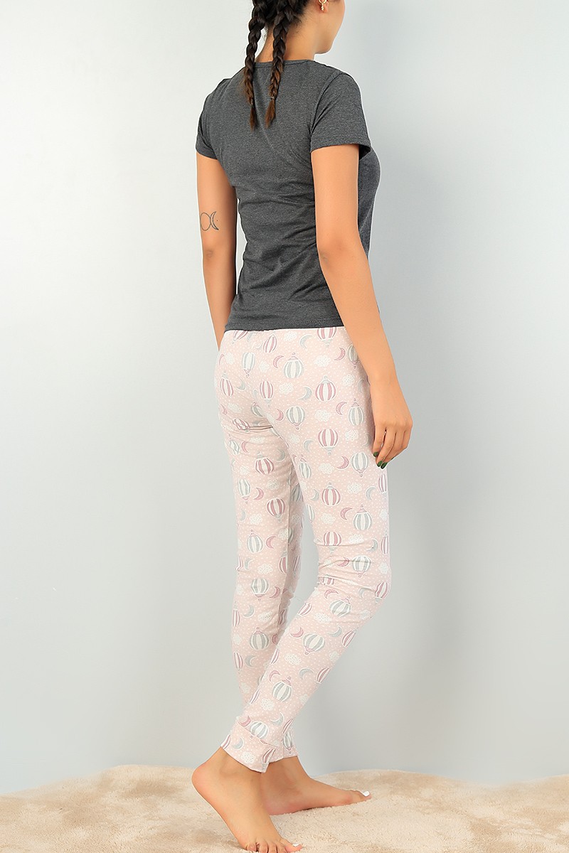 Baskılı Bayan Pijama Takımı 73454