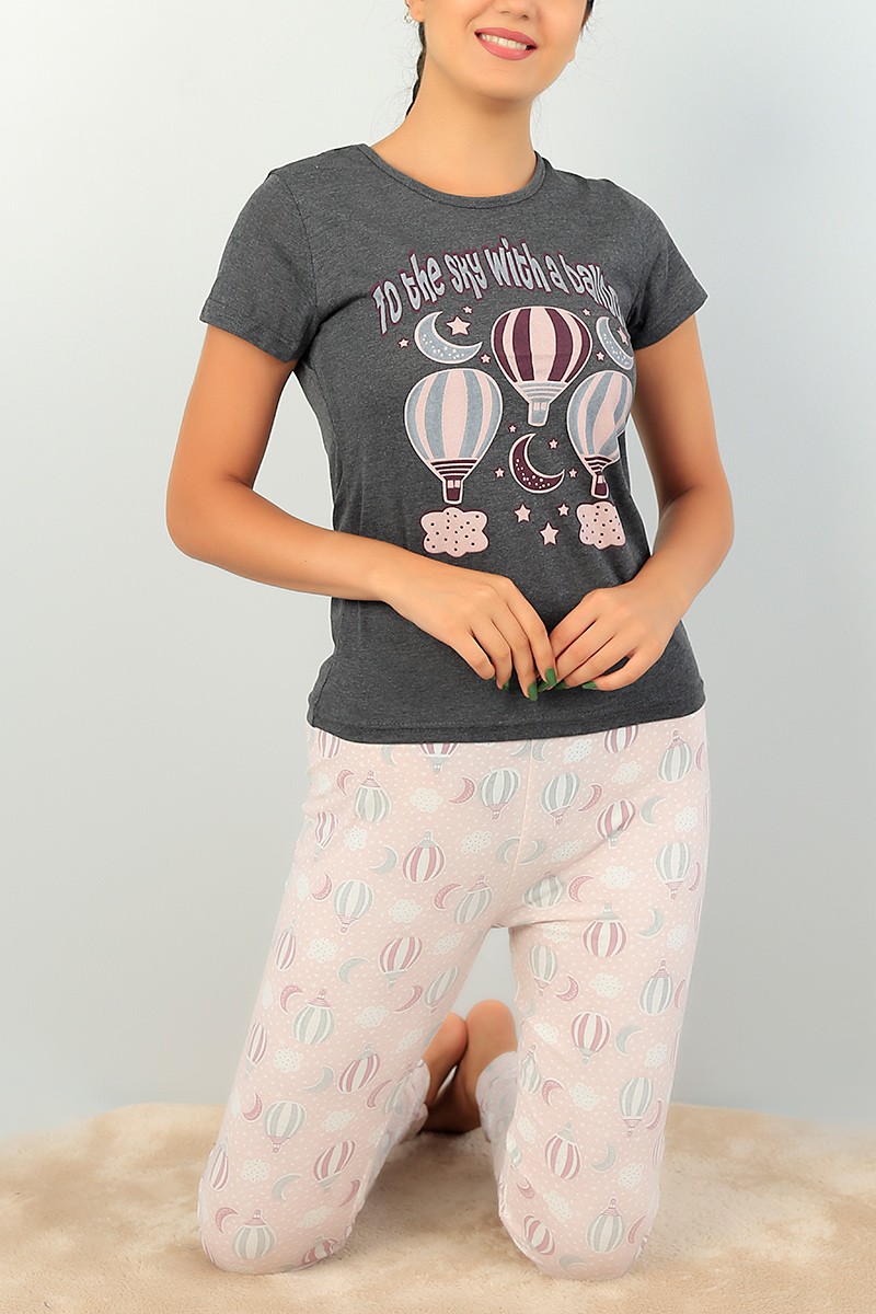 Baskılı Bayan Pijama Takımı 73454