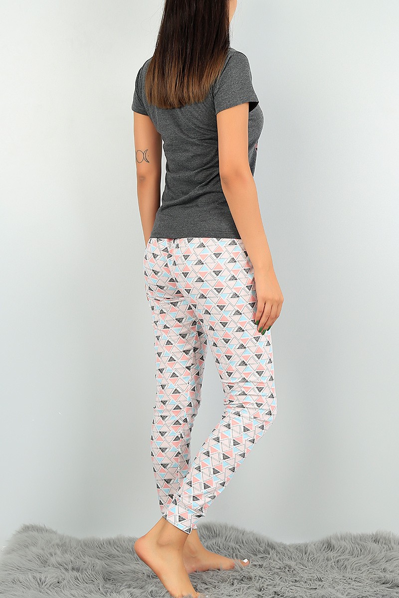 Baskılı Bayan Pijama Takımı 73457