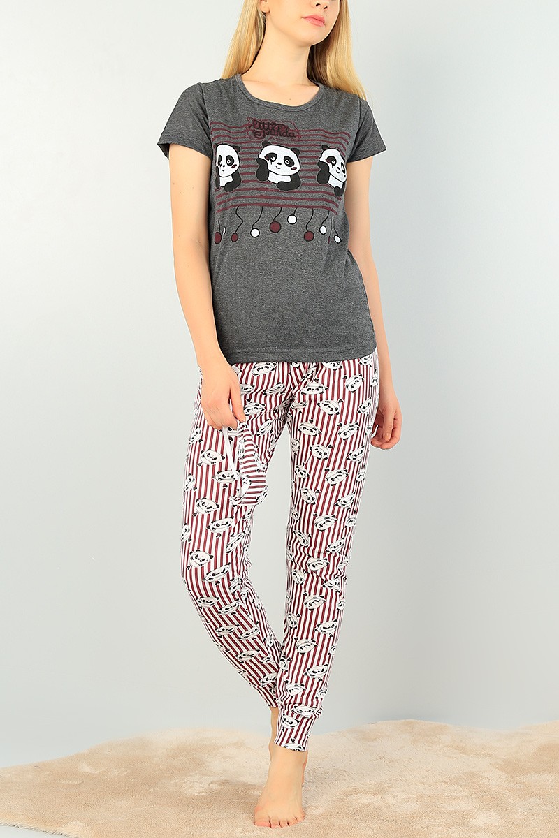 Baskılı Bayan Pijama Takımı 73461