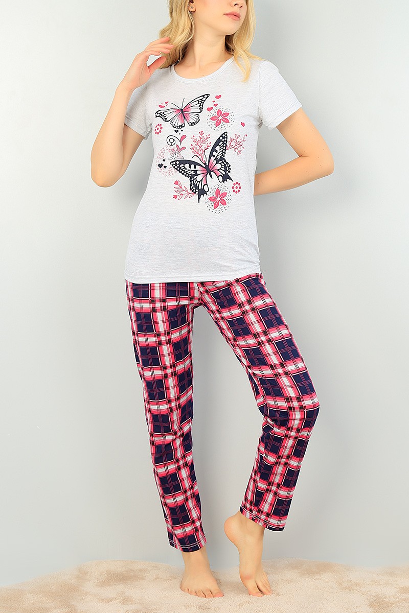 Baskılı Bayan Pijama Takımı 73462