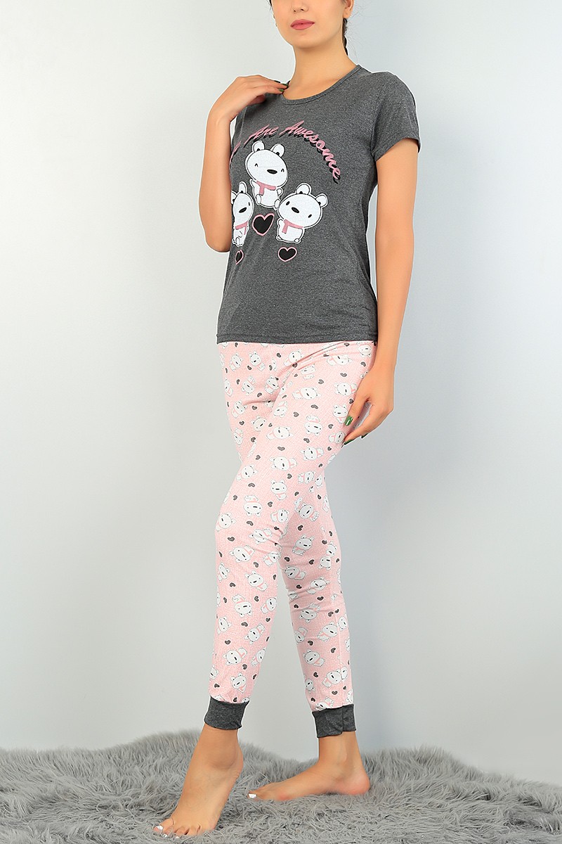 Baskılı Bayan Pijama Takımı 73467