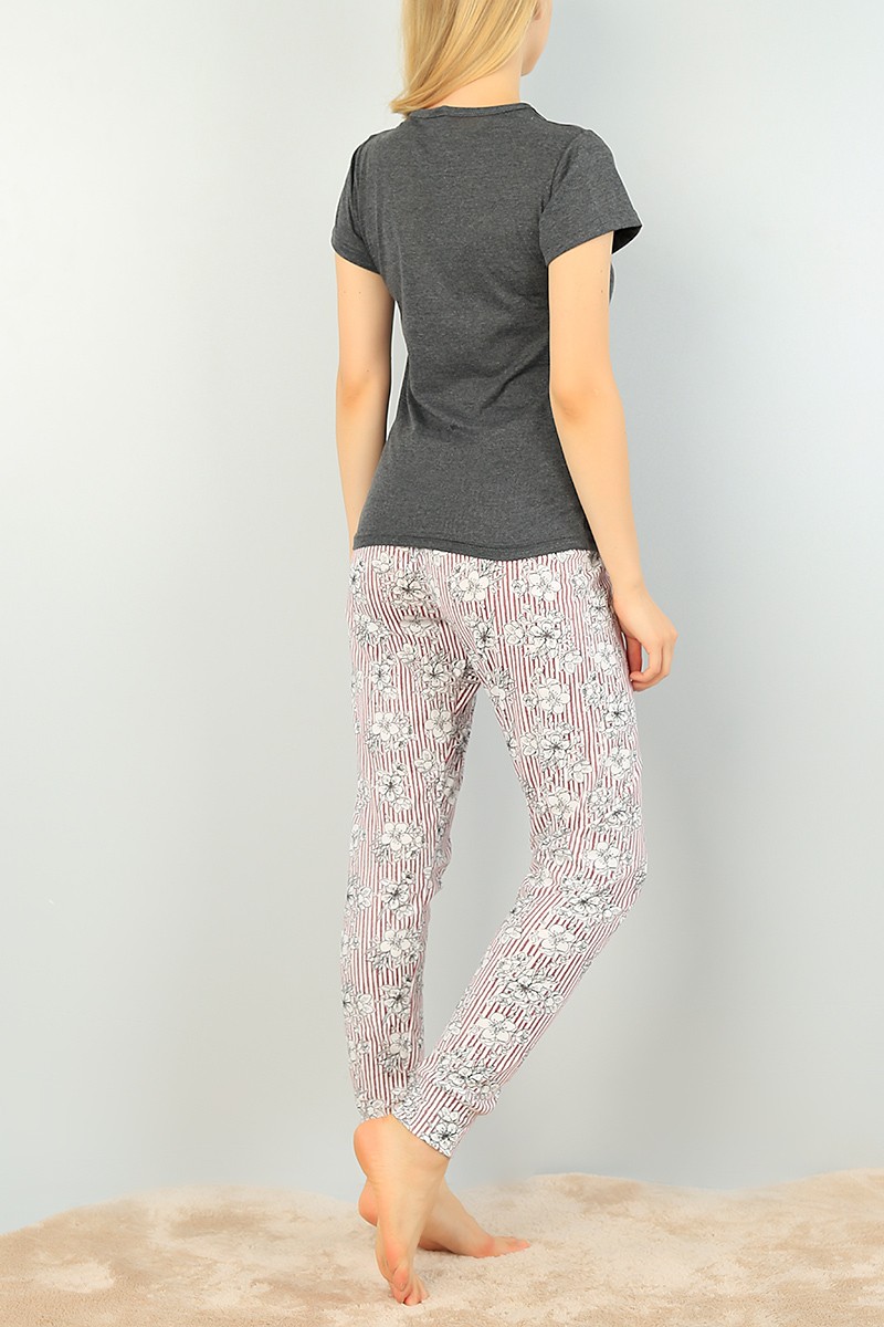 Baskılı Bayan Pijama Takımı 73468