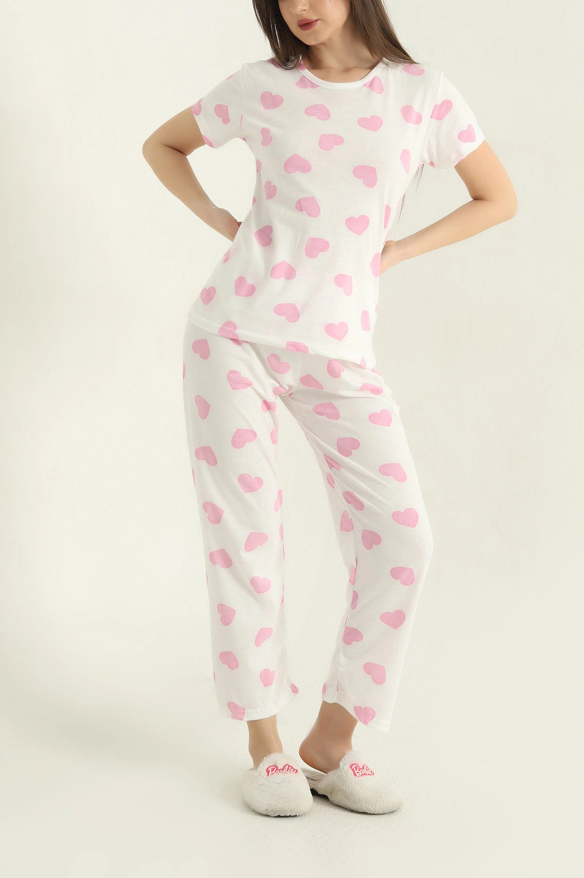 Baskılı Kadın Pijama Takımı 357149