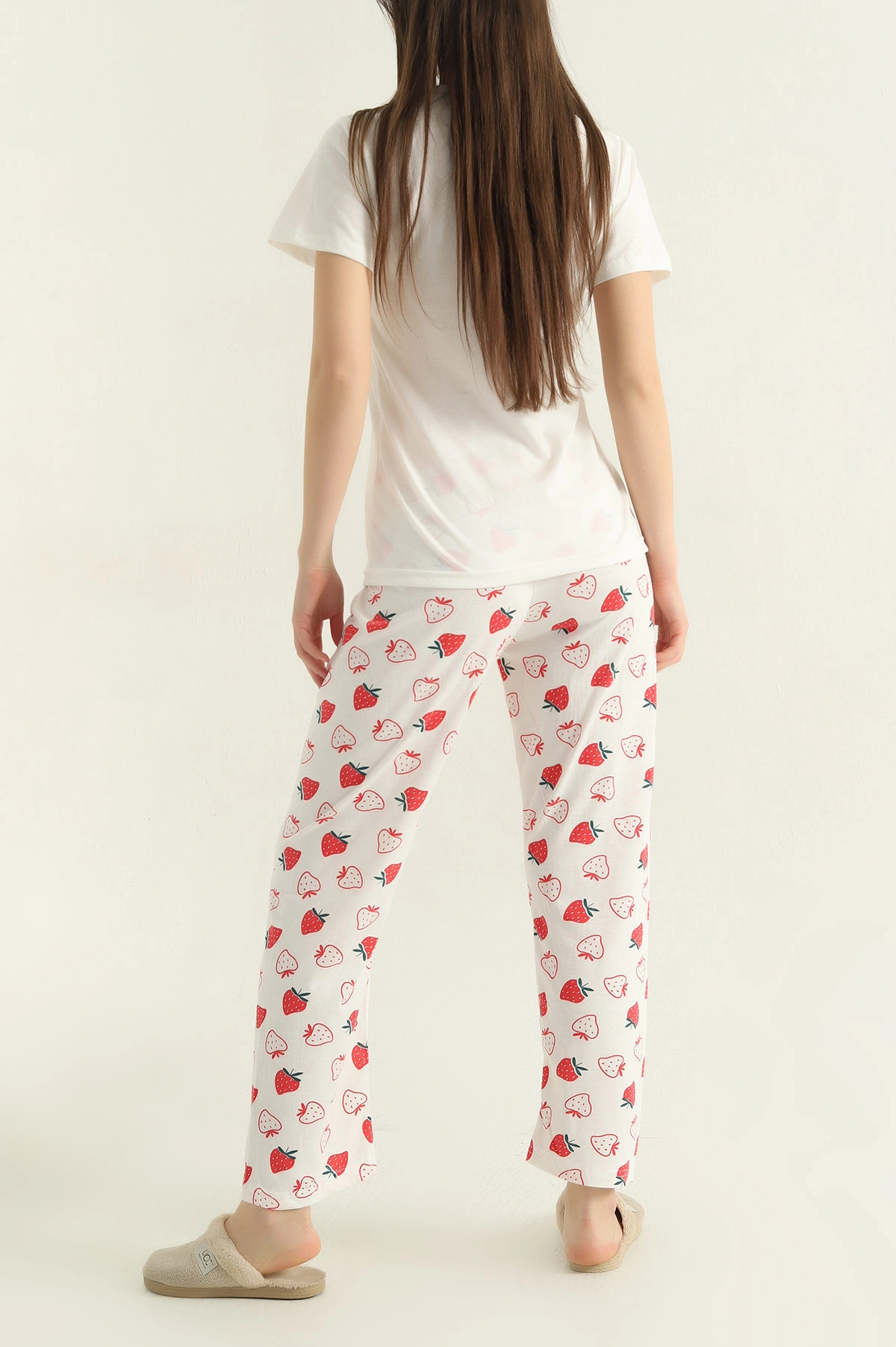 Baskılı Kadın Pijama Takımı 357154