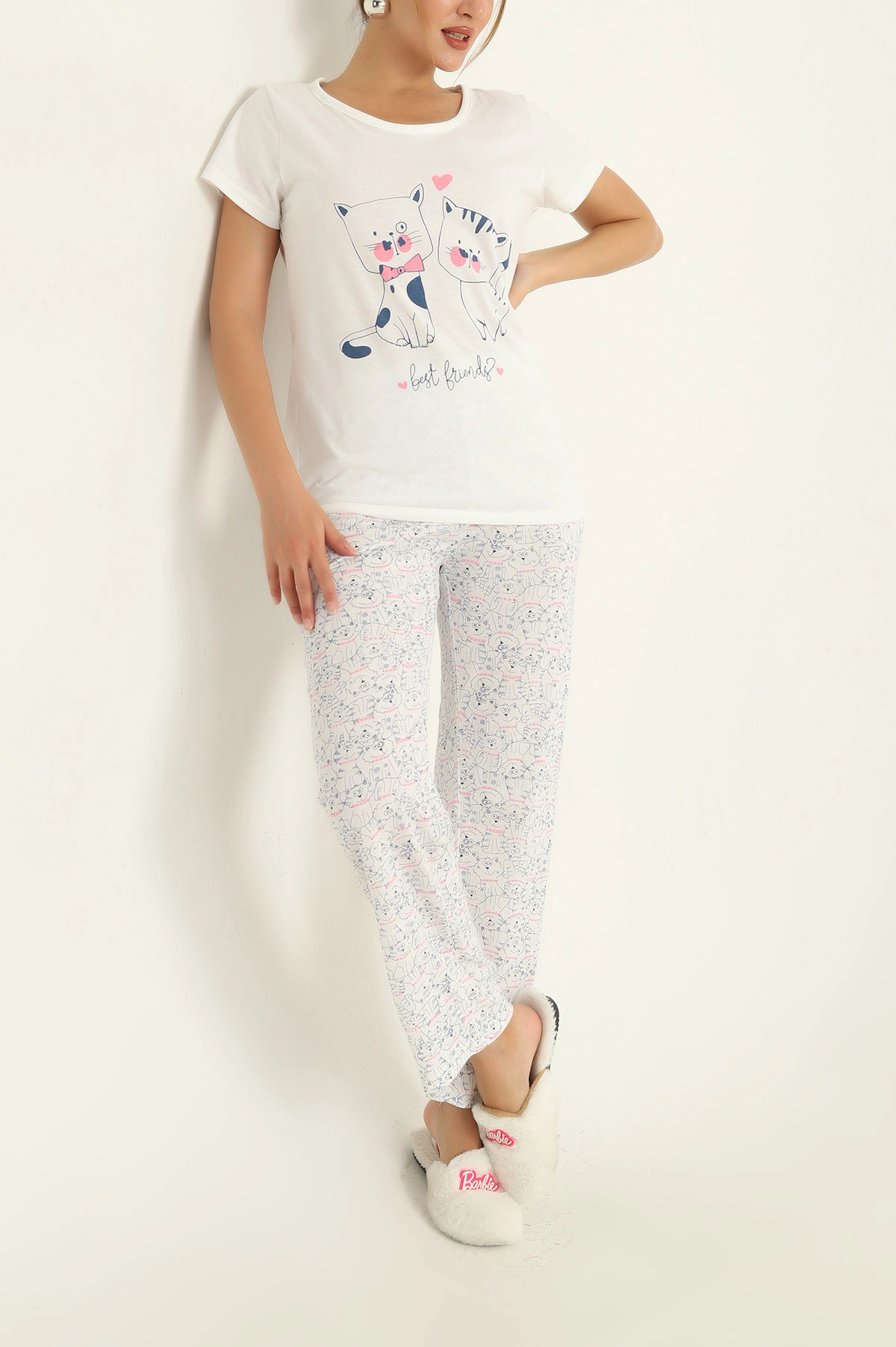 Baskılı Süprem Pijama Takımı 288927