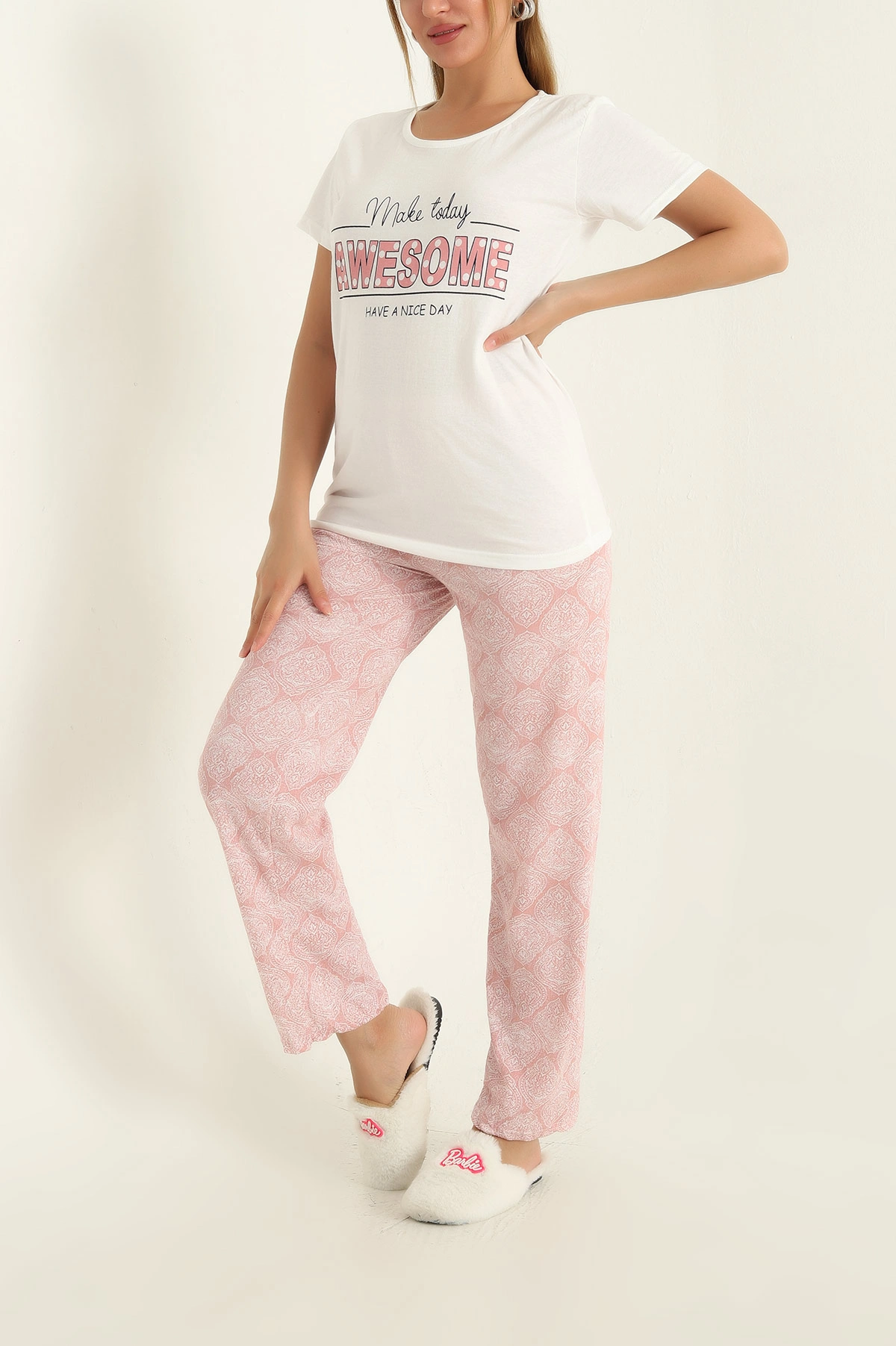 Baskılı Süprem Pijama Takımı 288931