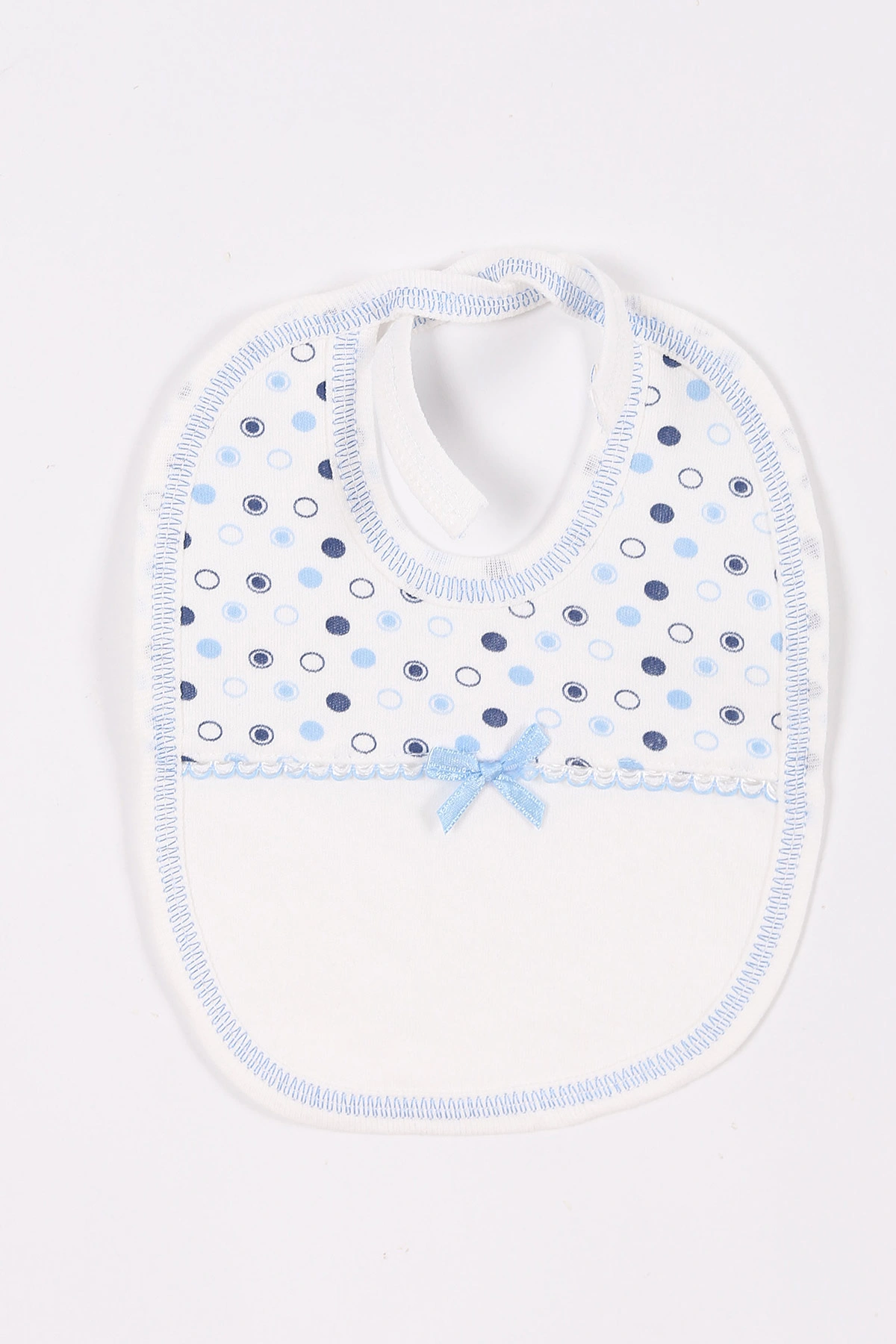 Bebe Mavisi (0-3 Ay) Araba Nakışlı 5'li Erkek Bebe Zıbın Seti 288772