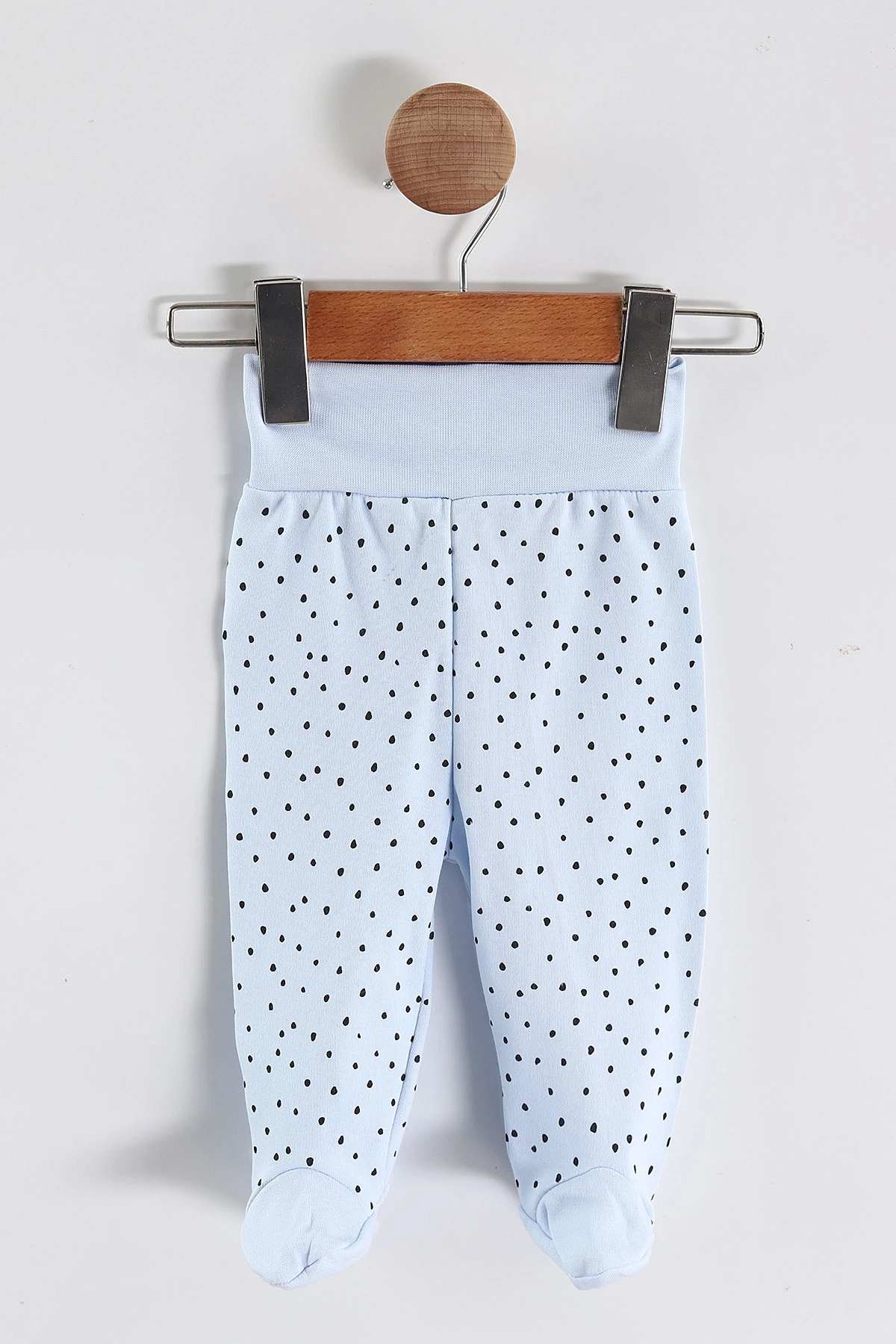Bebe Mavisi (0-3 Ay) Koala  Baskılı   Patikli Unisex Bebek 3'lü Zıbın Takım 453782