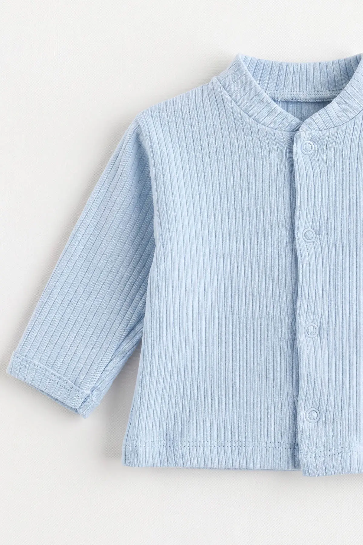Bebe Mavisi (0-3 Ay) Raporlu Penye Kutulu Unisex 5'li Hastane Çıkış Seti 476630