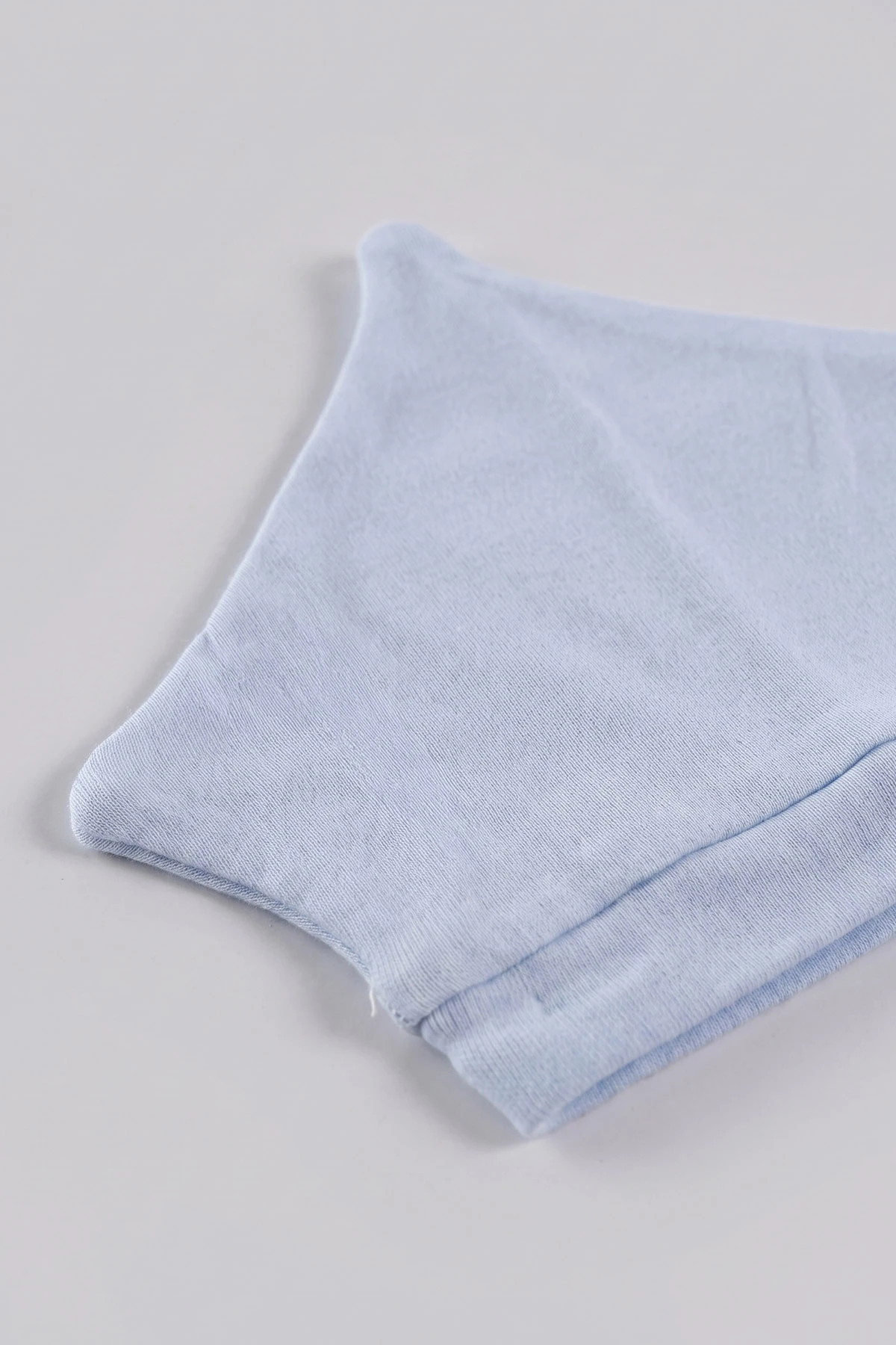 Bebe Mavisi (0-3 Ay)Fil Nakışlı  Patikli 5'li Erkek Bebek Takım 479295