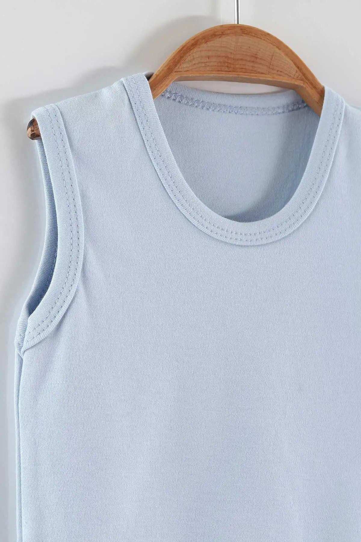 Bebe Mavisi ( 1-3 Yaş ) Sıfır Kol Düz Bebek&Çocuk Çıtçıtlı Badi 467329