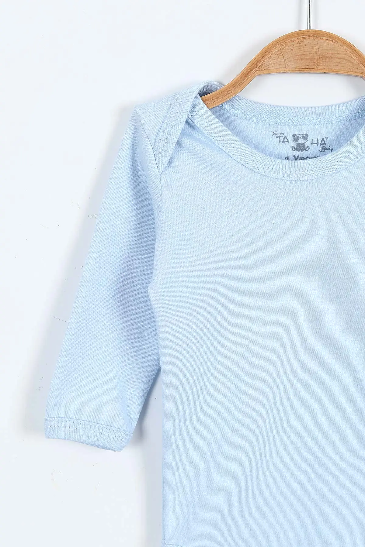 Bebe Mavisi (1-3 Yaş ) Uzun Kol Düz Bebek&Çocuk Çıtçıtlı Badi 403652