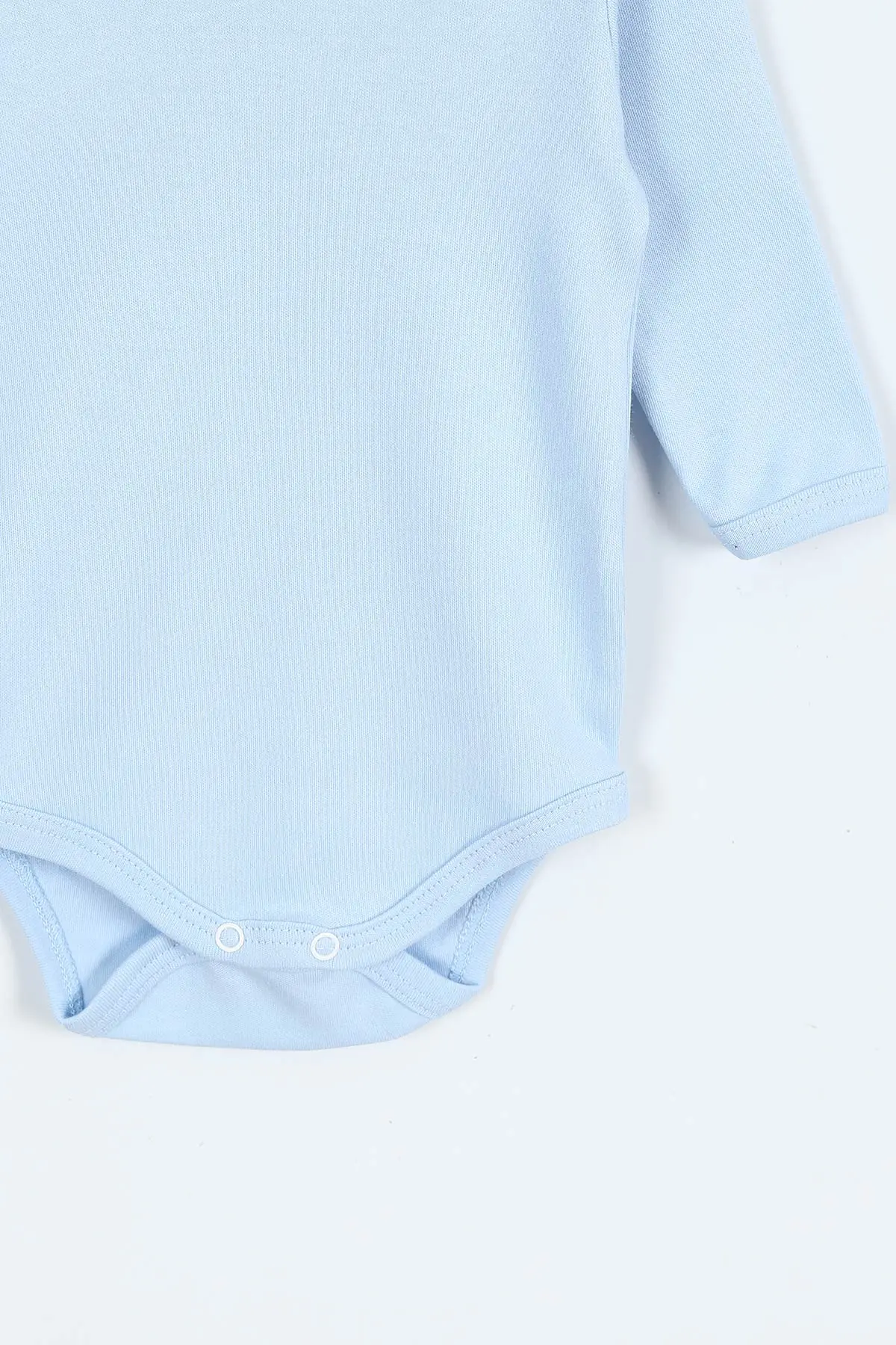 Bebe Mavisi (1-3 Yaş ) Uzun Kol Düz Bebek&Çocuk Çıtçıtlı Badi 403652