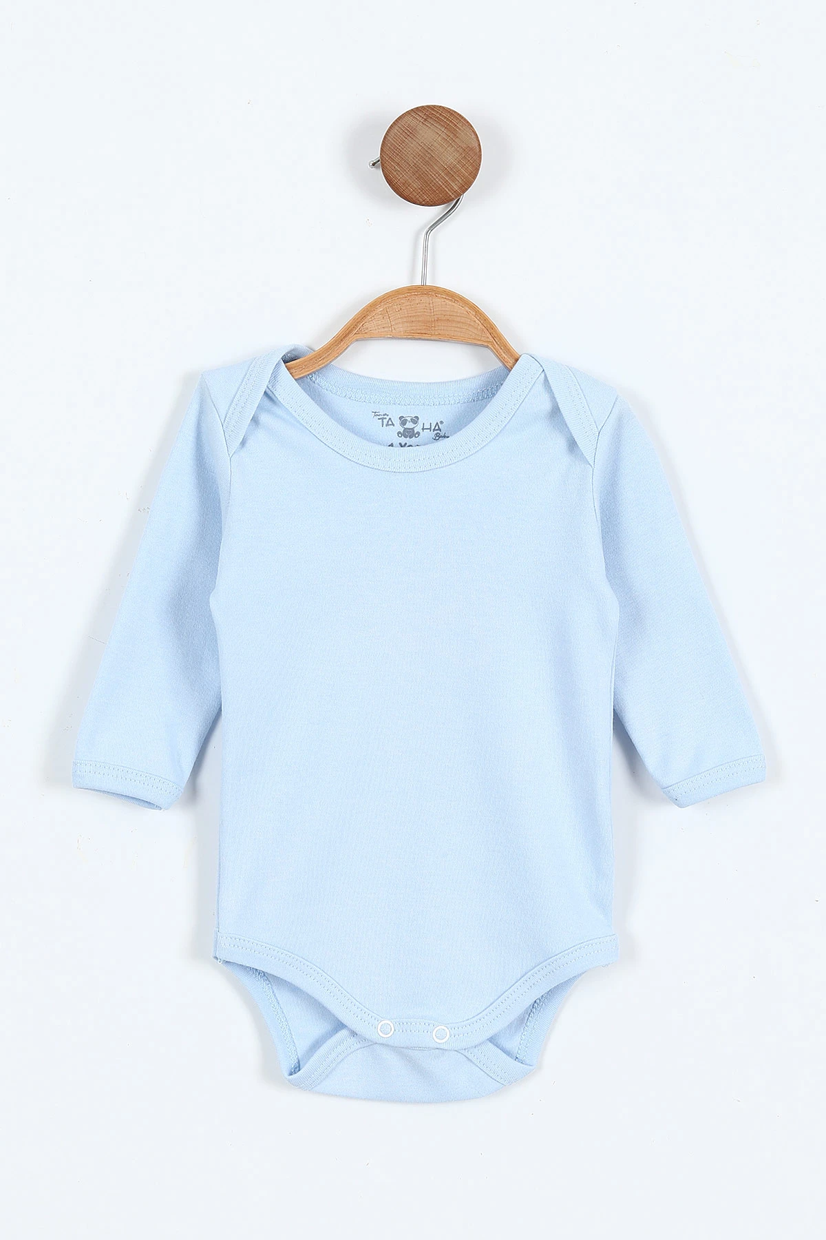 Bebe Mavisi (1-3 Yaş ) Uzun Kol Düz Bebek&Çocuk Çıtçıtlı Badi 403652