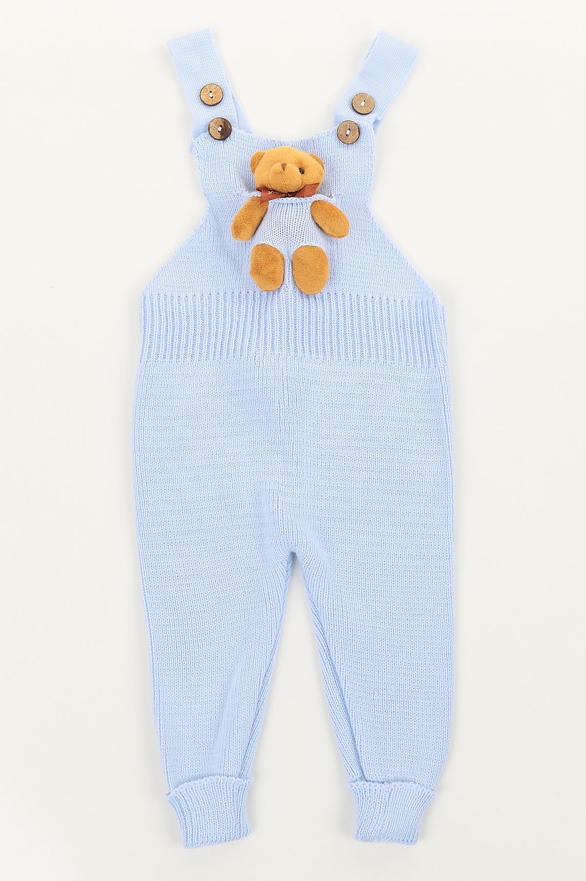 Bebe Mavisi (1-5 Yaş) Ayı Oyuncaklı Kız Çocuk Salopet 147372
