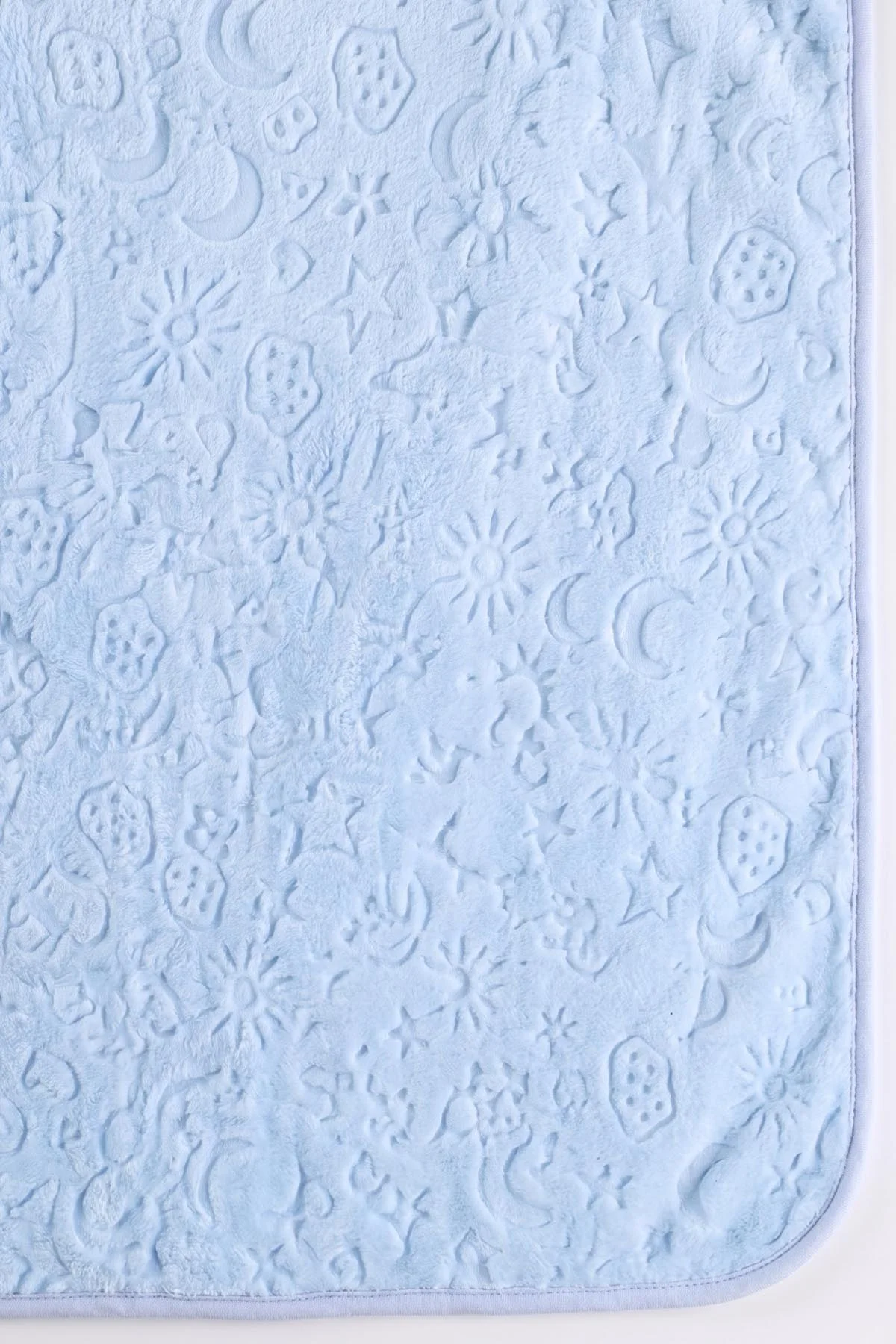 Bebe Mavisi (100*120 cm)Desenli Peluş Battaniye 493688