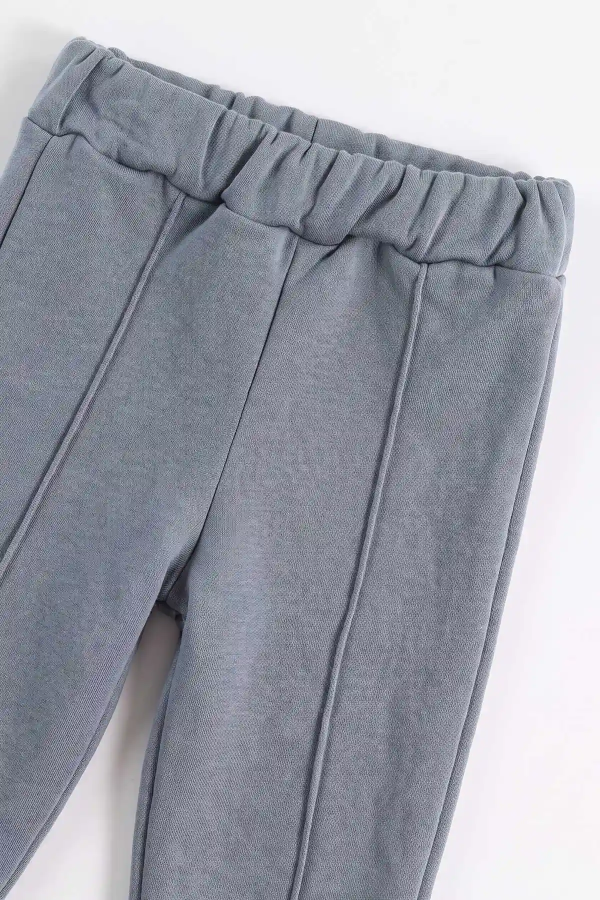 Bebe Mavisi (2-5 Yaş) Yakalı Çimalı İçi Şardonlu Erkek Çocuk Takım 493520