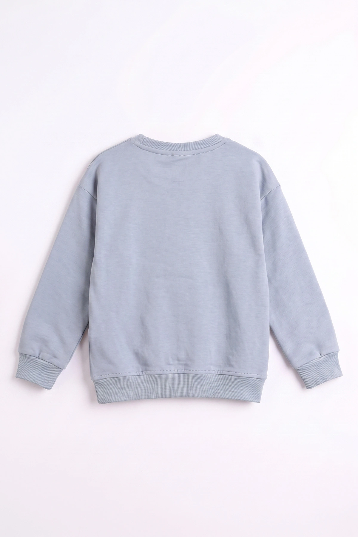 Bebe Mavisi (3-12 Yaş) Dont Give Baskılı Erkek Çocuk Sweatshirt 479168