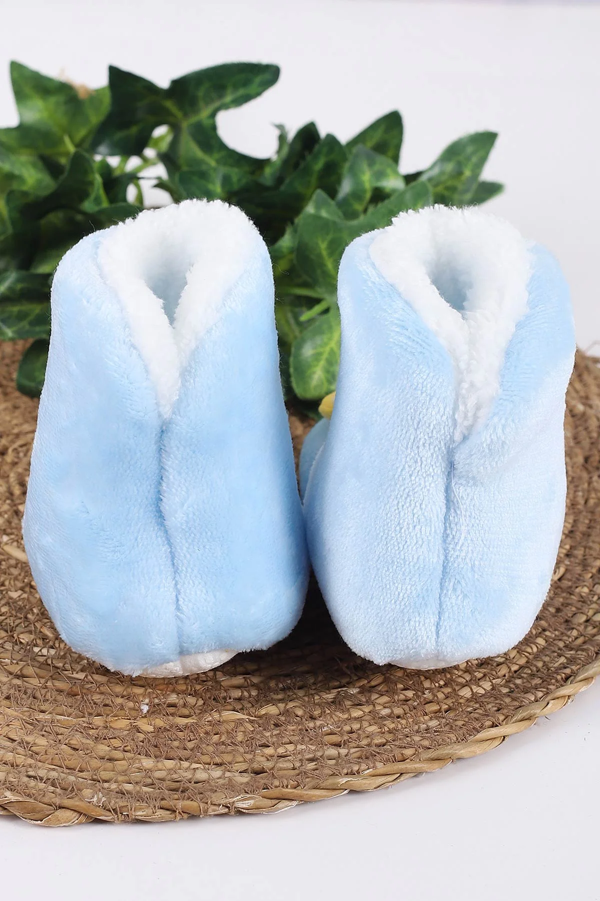 Bebe Mavisi (3-6 Ay)Figürlü Angora  Bebek Panduf 416845