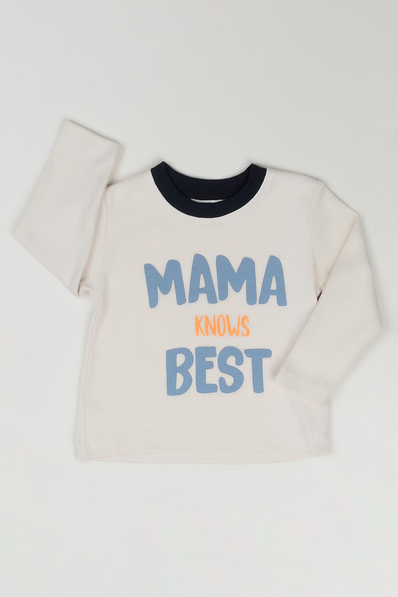 Bebe Mavisi (6-24 Ay) Kapüşonlu Çocuk Üçlü Takım 84008