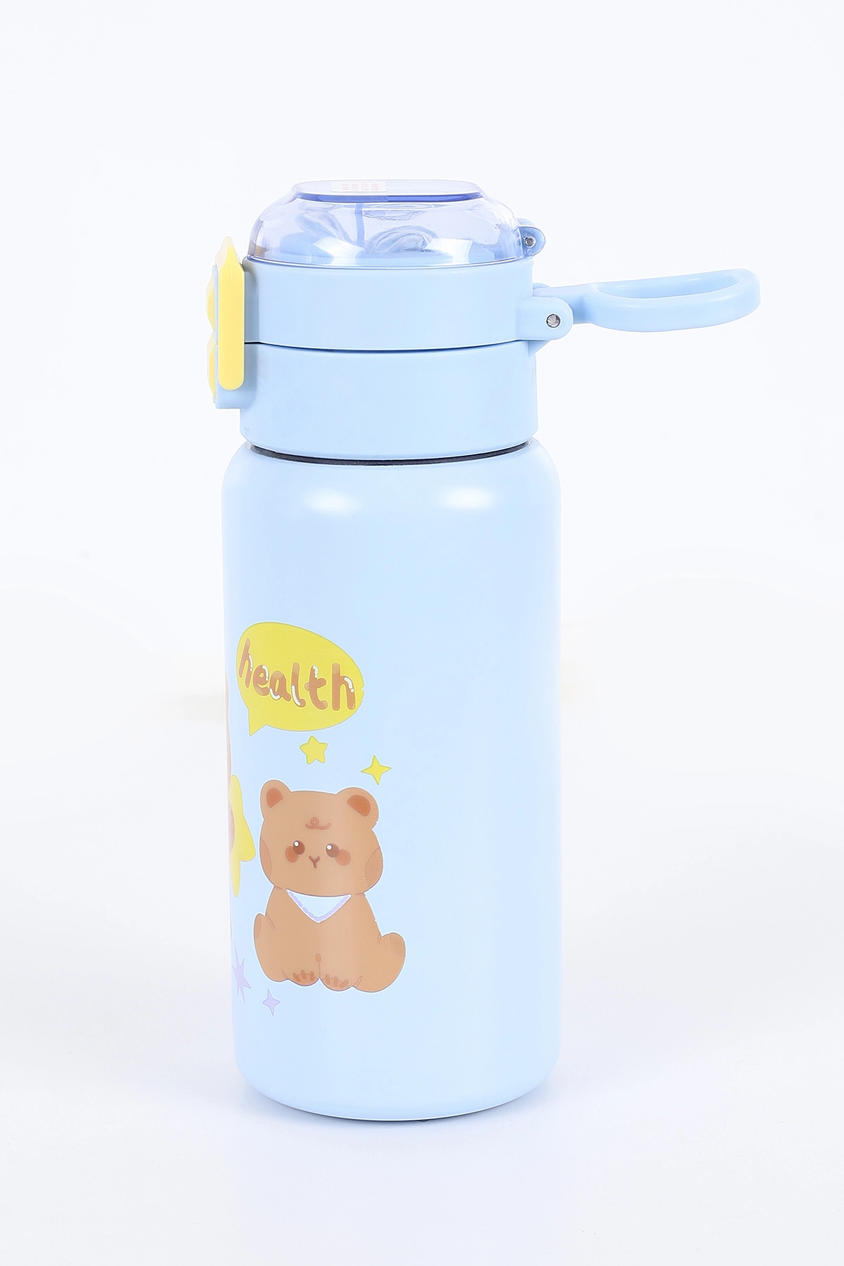Bebe Mavisi Çift Ağızlı Pipetli Çelik Termos-Matara 520 Ml 393157