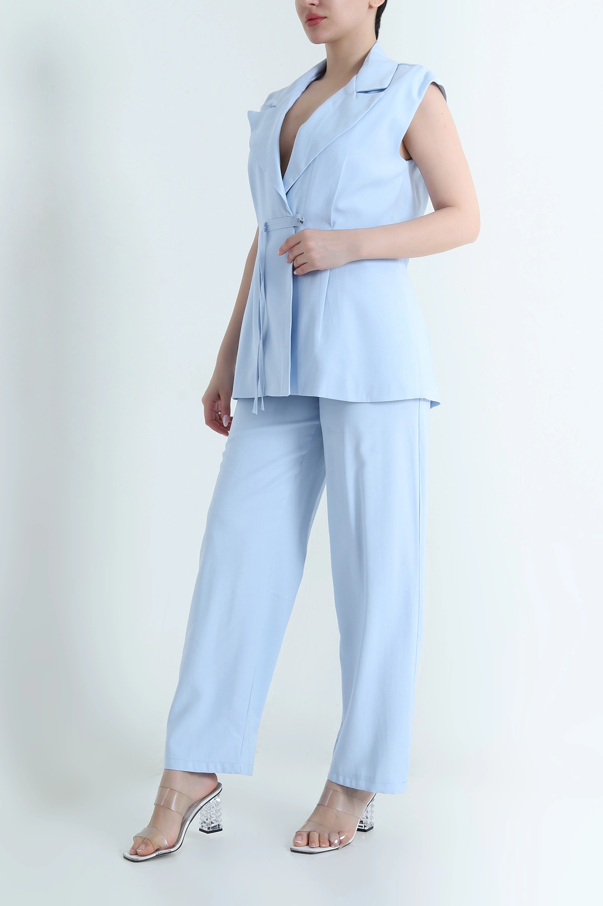 Bebe Mavisi Diagonal Modal Kadın İkili Takım 462572