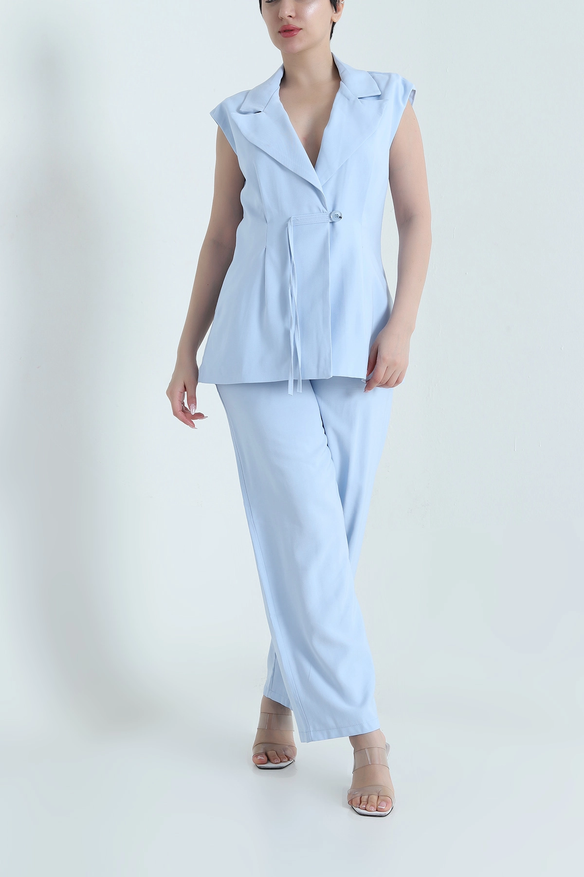 Bebe Mavisi Diagonal Modal Kadın İkili Takım 462572