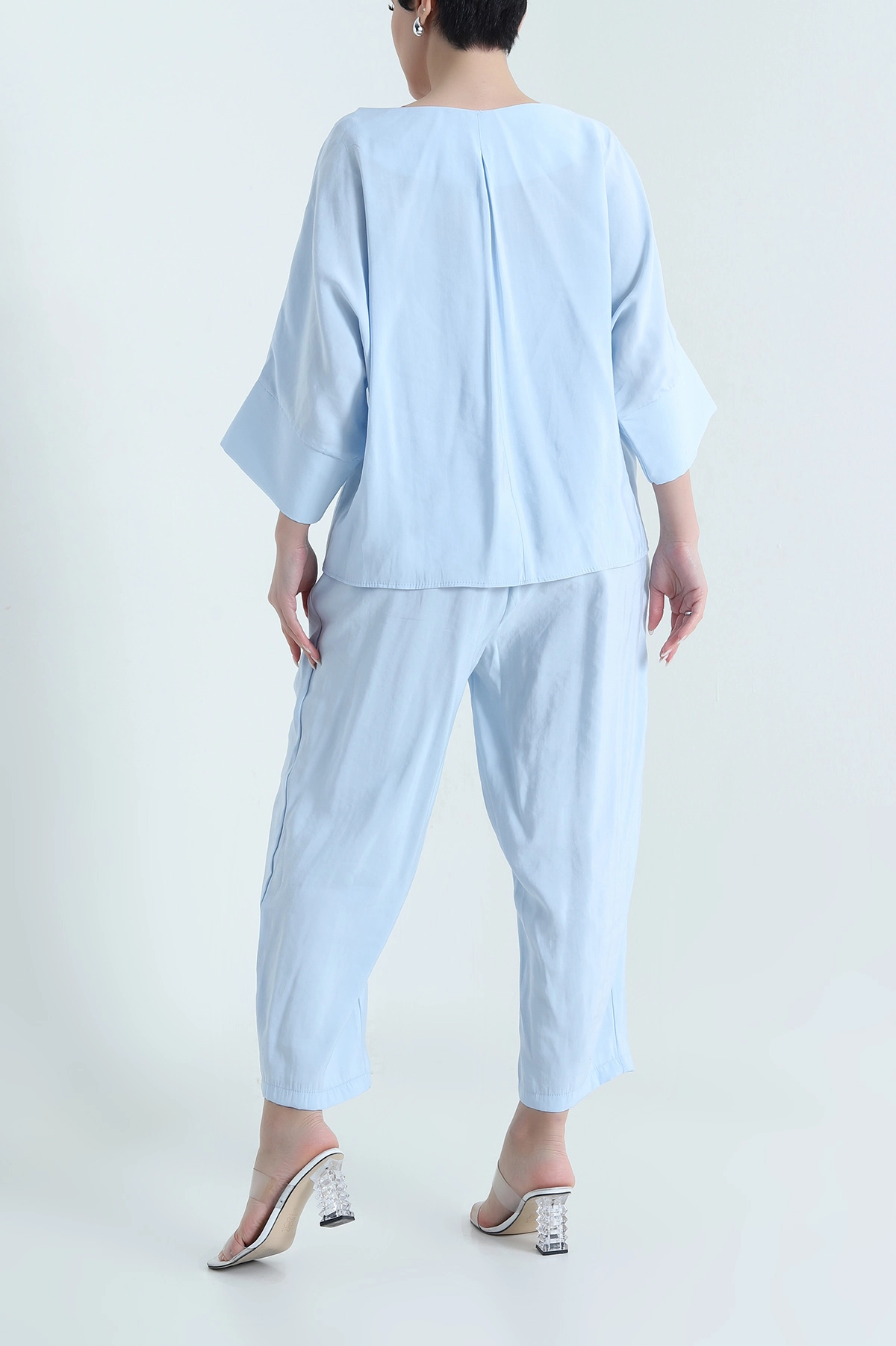 Bebe Mavisi Fakirkol Tencel Cupra Kadın İkili Takım 449553