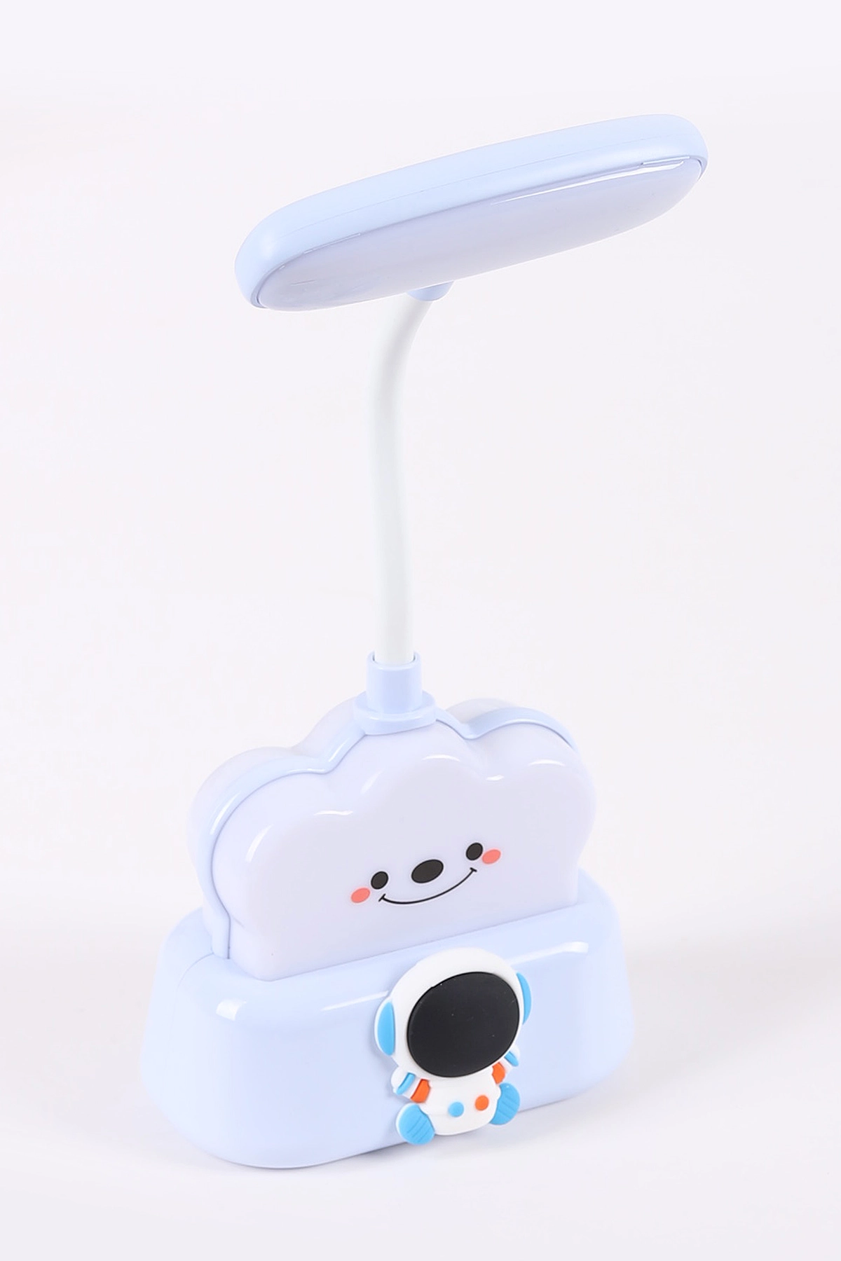 Bebe Mavisi Figürlü Şarj Edilebilir Masa Lambası - USB Şarjlı Çocuk Ders Lambası 443004