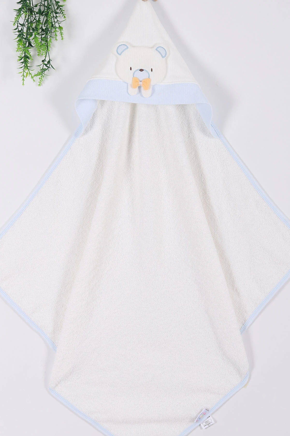 Bebe Mavisi Papyonlu Ayıcık  Bebe Havlu 261898