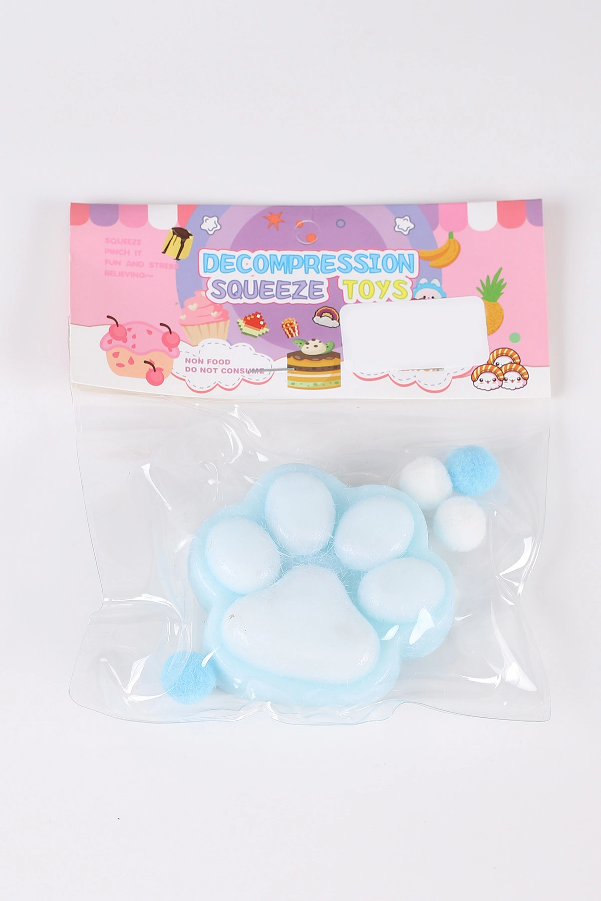 Bebe Mavisi Patili Squishy Oyuncağı 404961