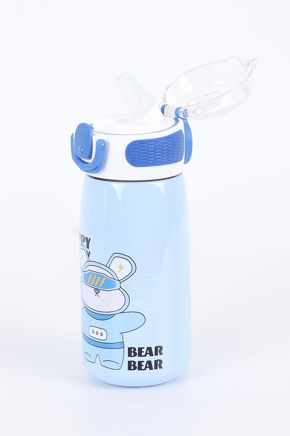 Bebe Mavisi Pipetli Çelik Termos-Matara 470 Ml 393143