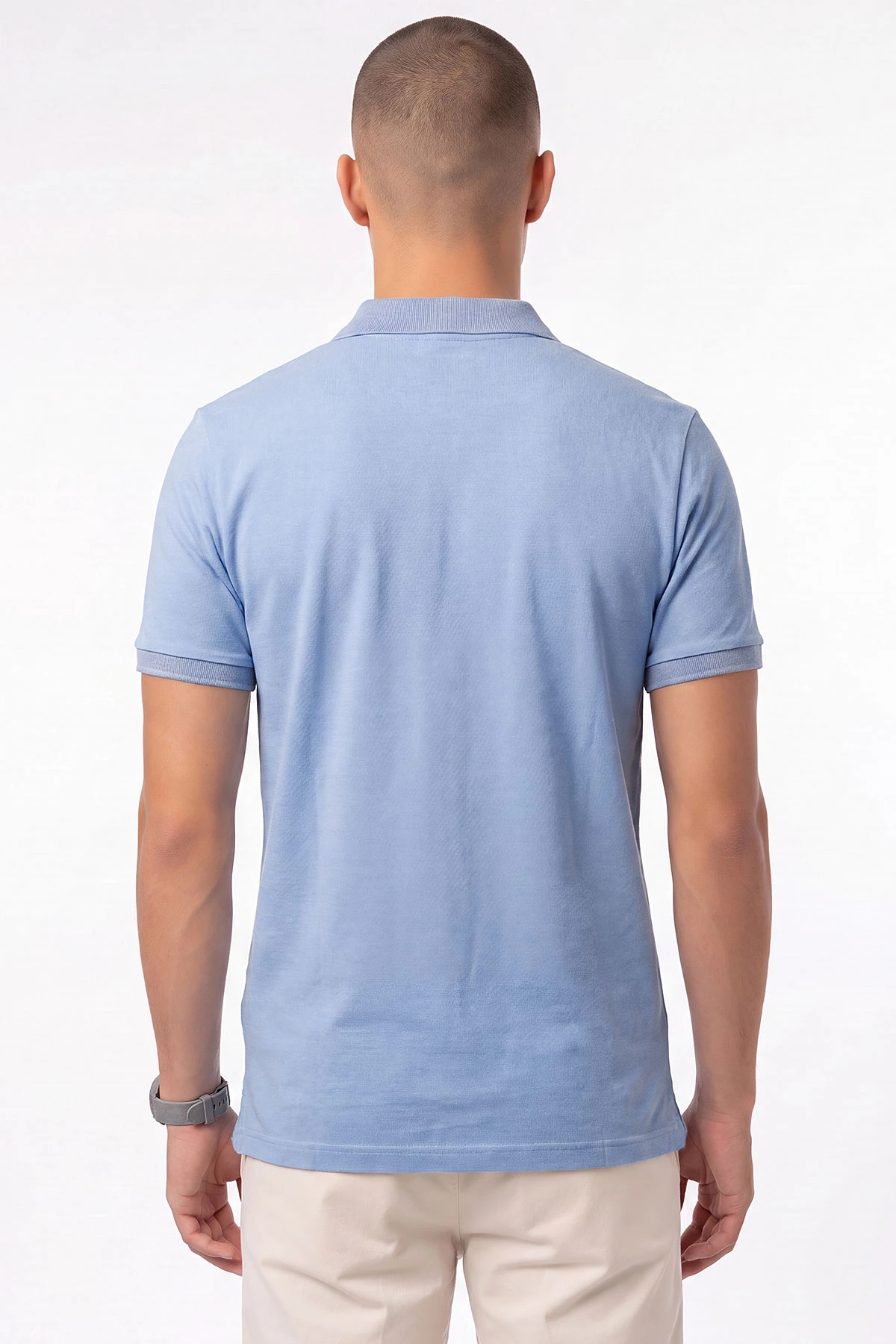 Bebe Mavisi Polo Yaka Erkek Tişört 470314