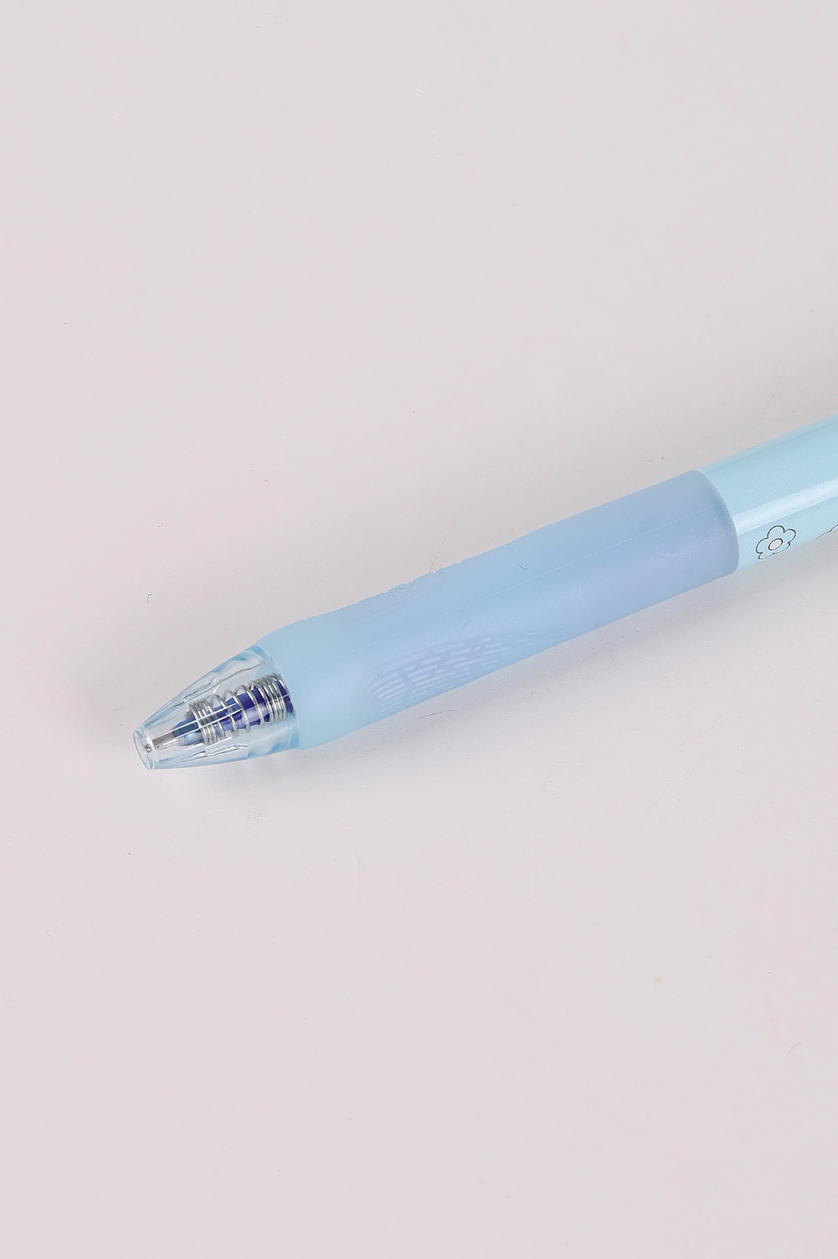 Bebe Mavisi Sevimli Karakterli Arkası Silgili Silinebilir Mavi Tükenmez Kalem 0.5 mm 474253