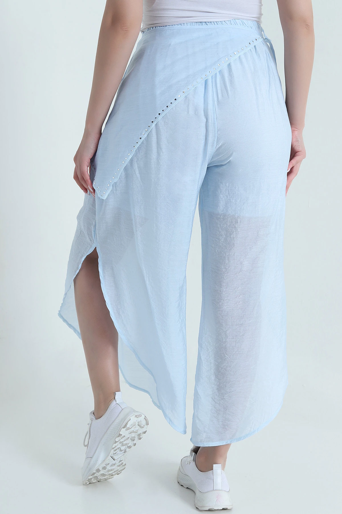 Bebe Mavisi Yeni Sezon Astarlı Tensel Kadın Pantolon 462707