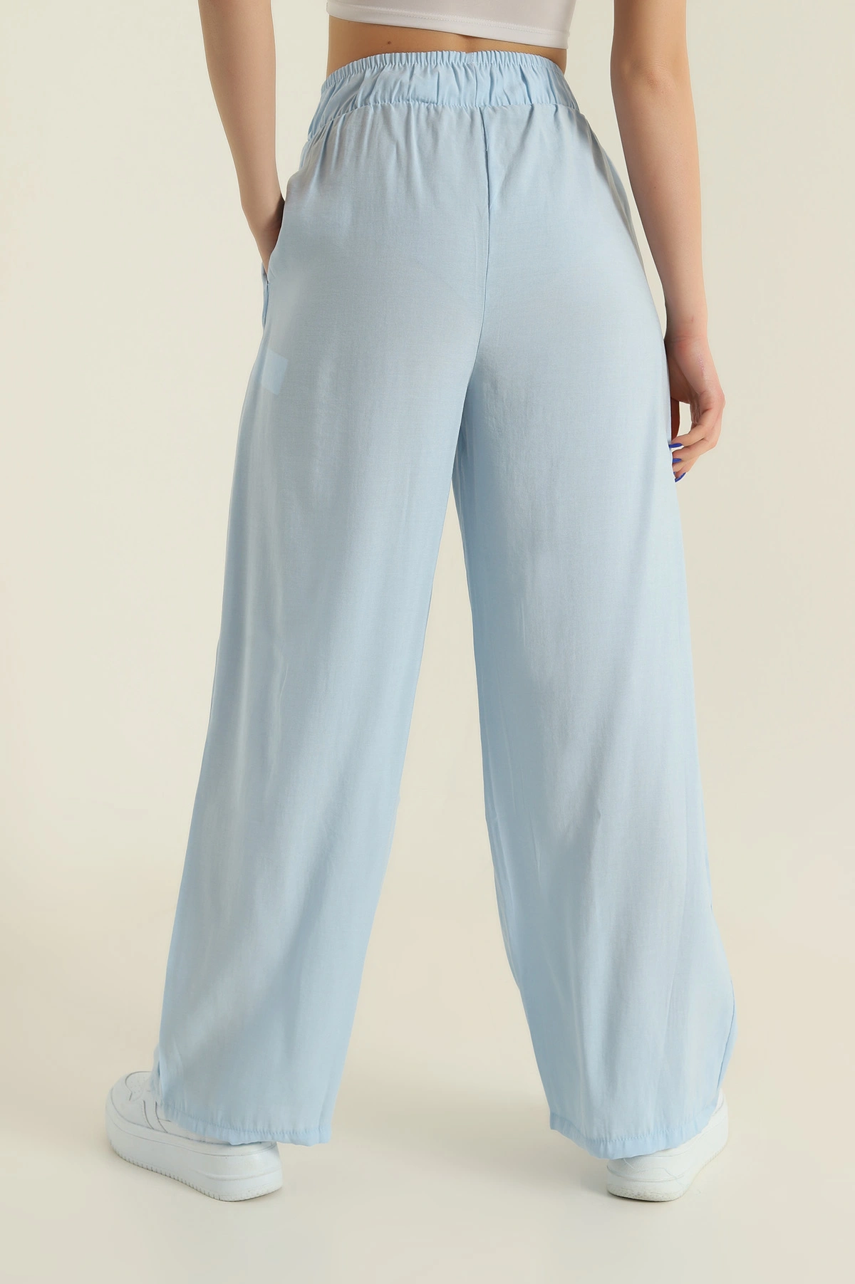 Bebe Mavisi Yeni Sezon Modal Kadın Pantolon 425238