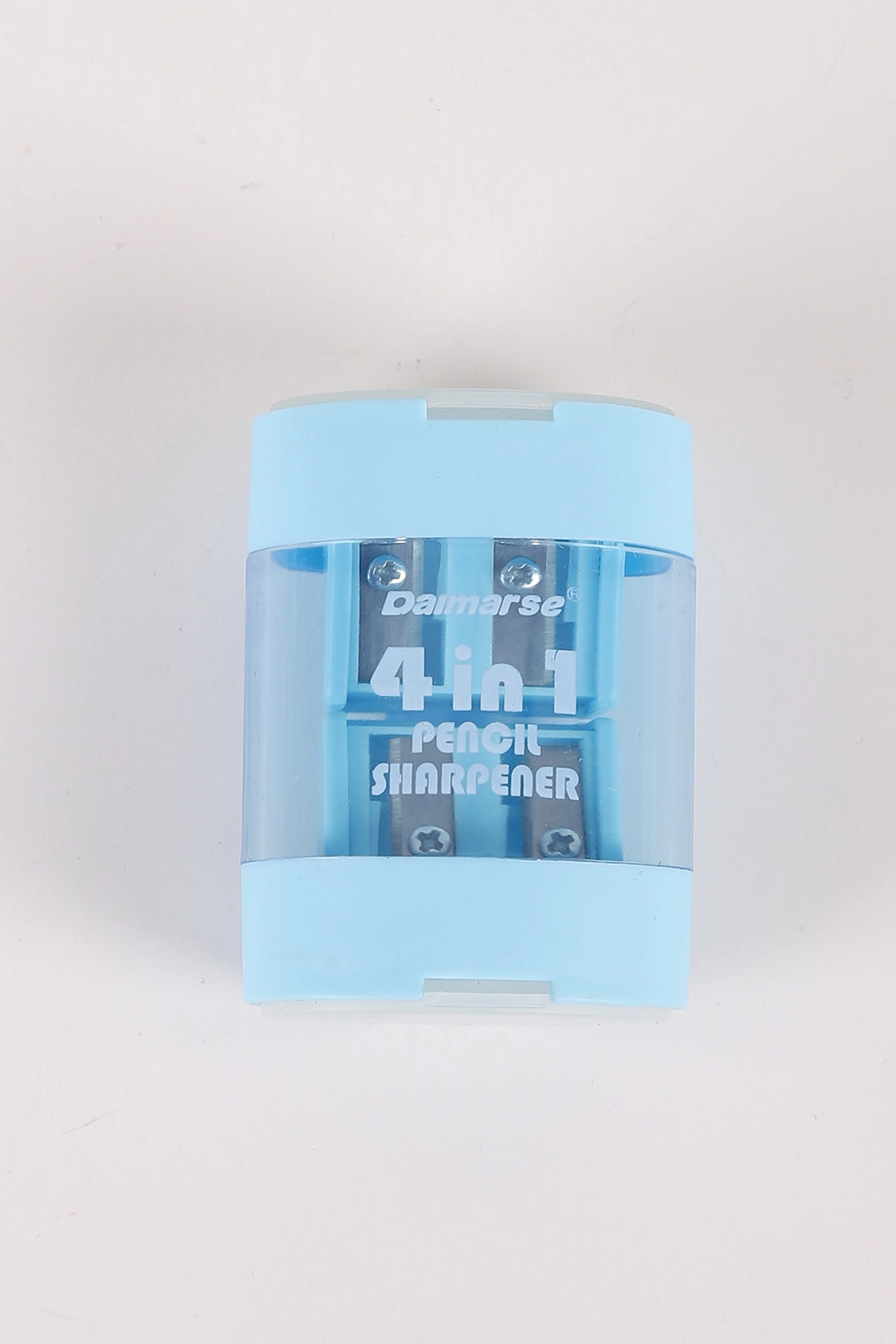 Bebe Mavisi Zizu Hazneli 4 Bıçaklı Plastik Kalemtraş 457227
