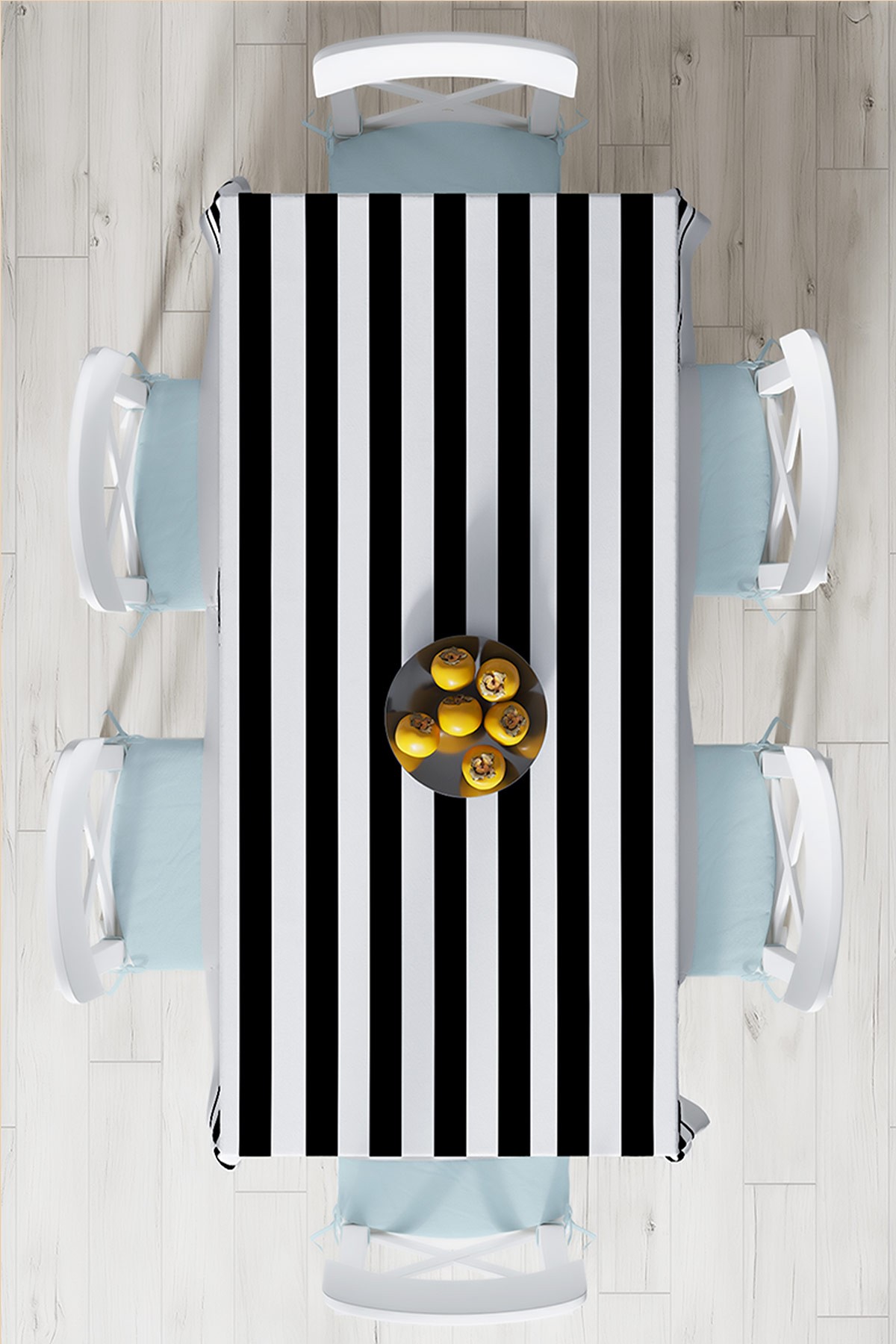 140x220 Dijital Baskılı Mordern Masa Örtüsü 219008