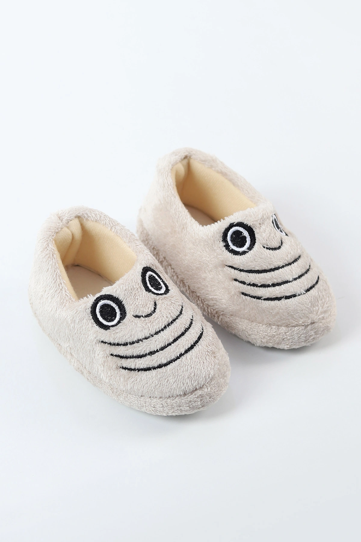 Bej ( 25 - 30 ) Peluş Figürlü Erkek Çocuk Panduf 496301