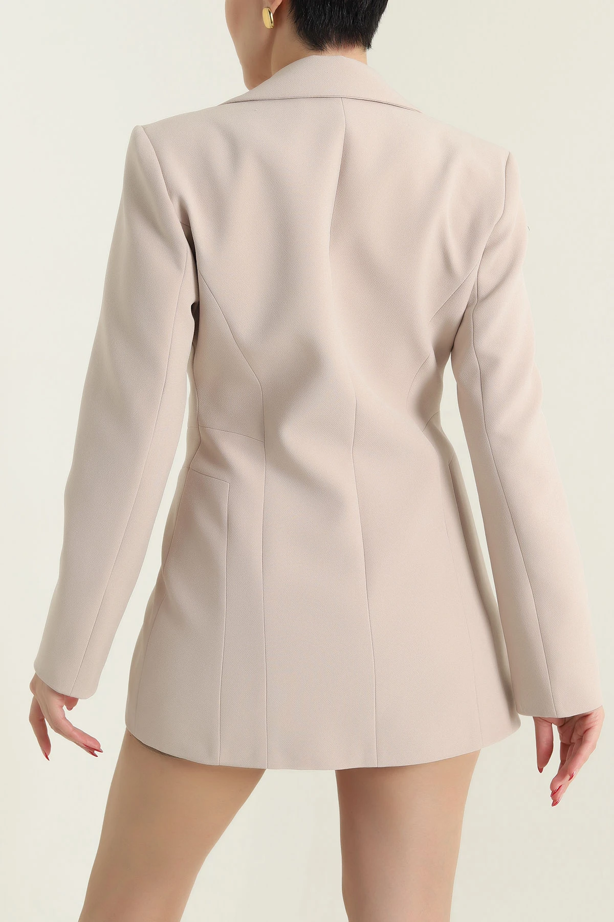 Bej Blazer Atlas Kadın Ceket 429781