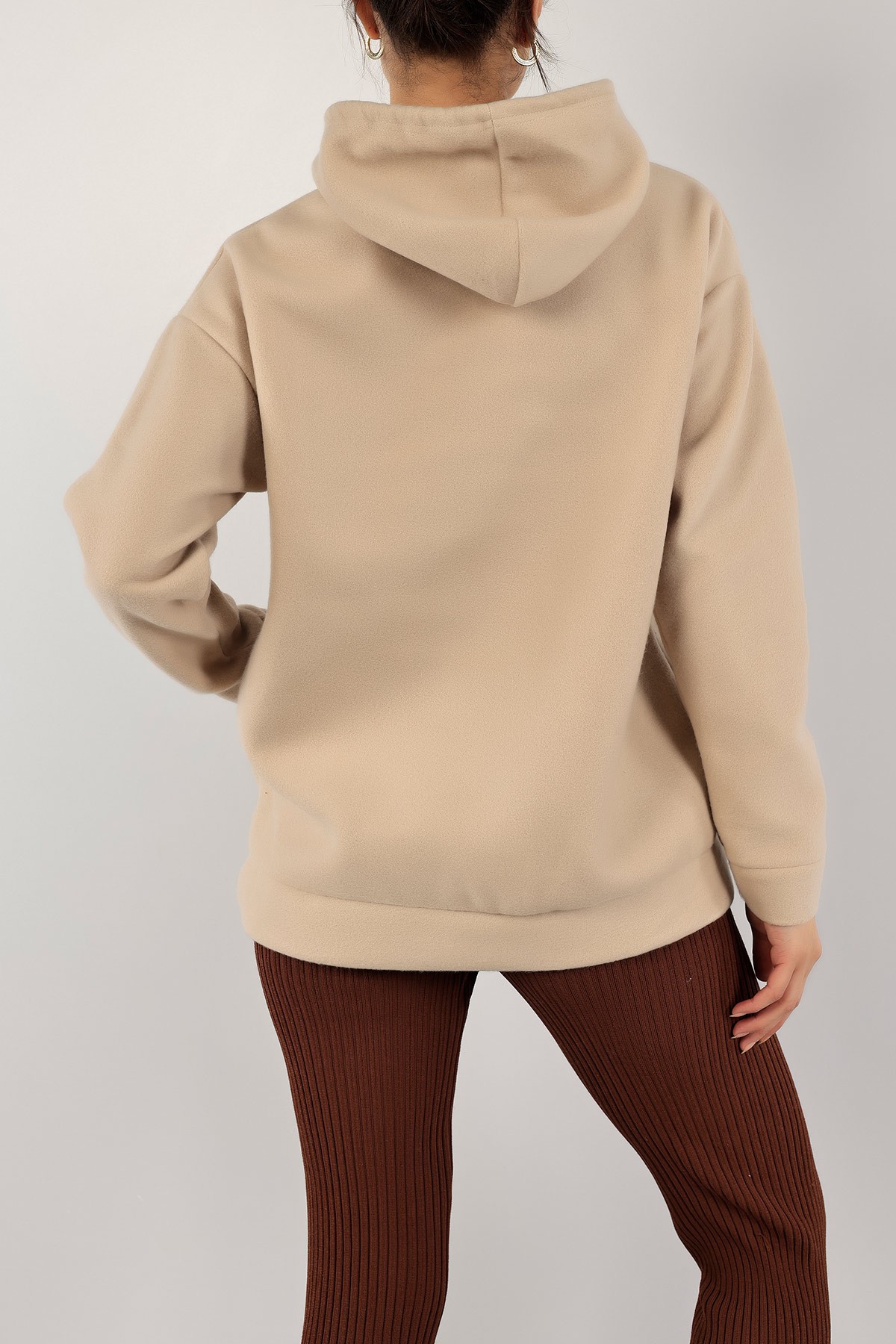 Sweat nike femme beige best sale